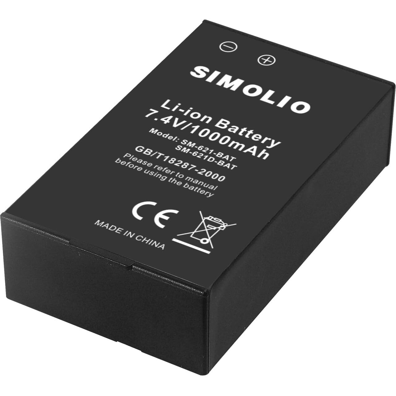 Simolio Rechargeable Li-Ion Battery Sm-621,Sm-621D