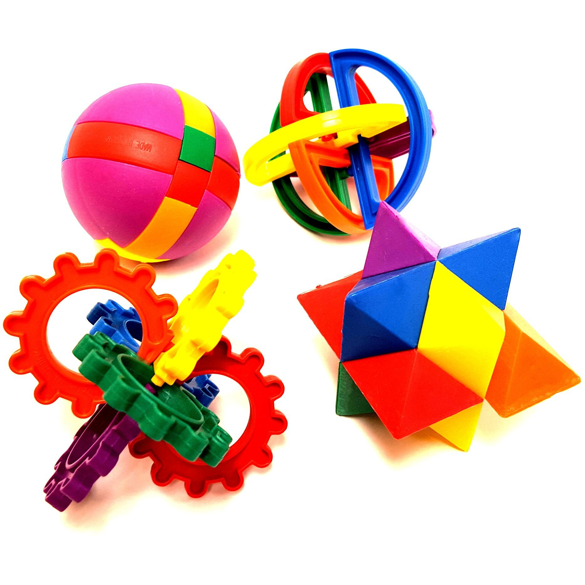 Dondor Puzzle Balls For Children (12 Pack)