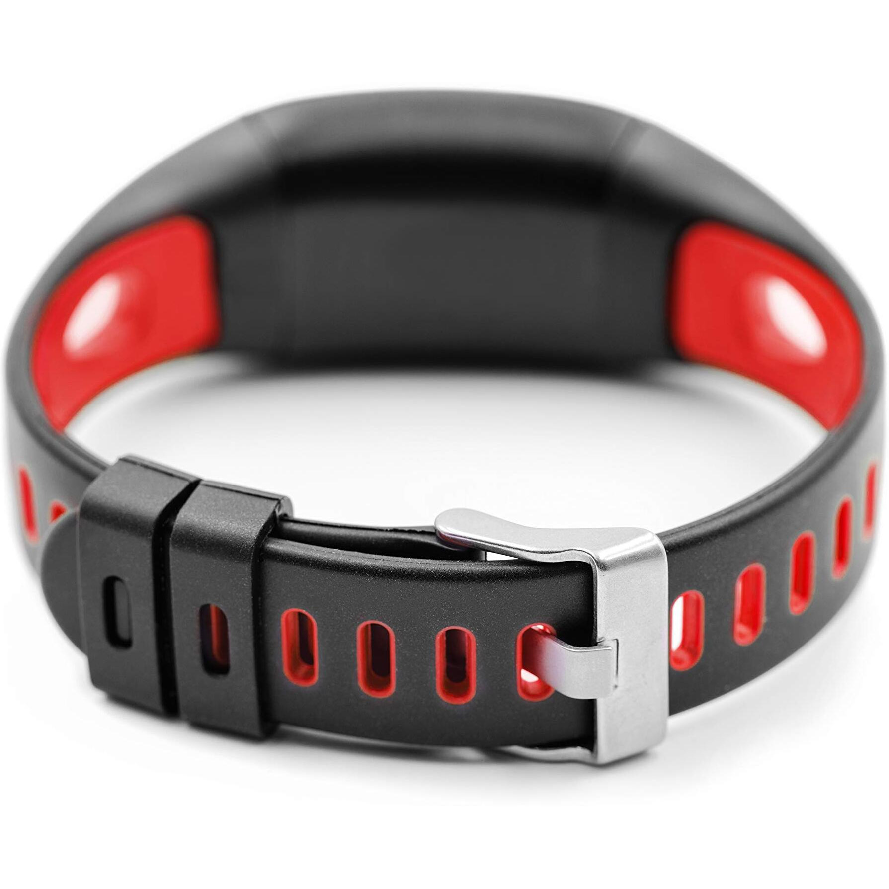 Go-Tcha Evolve Led-Touch Wristband Watch For Pokemon Go With Auto Catch And Auto Spin - Black/Red