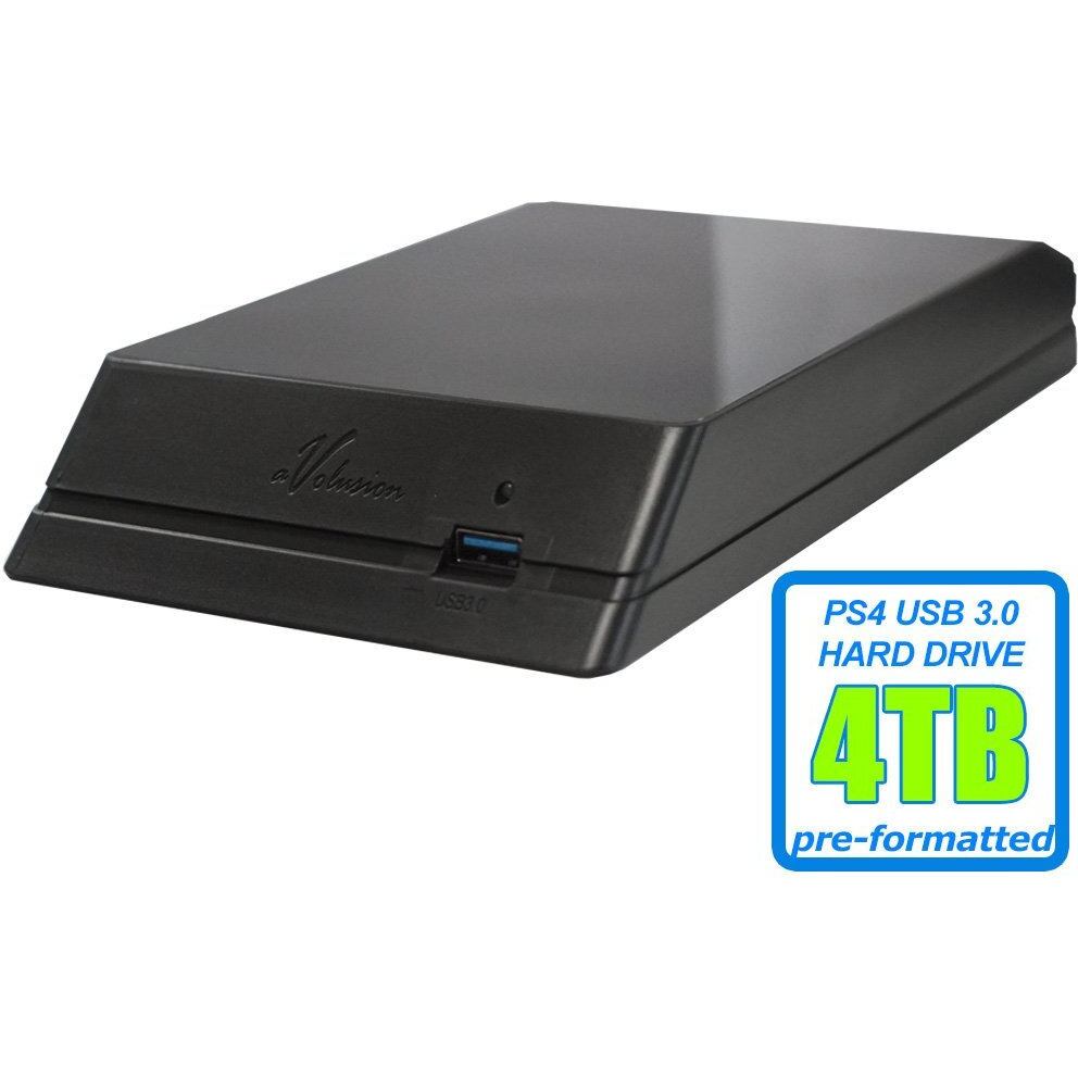Avolusion Hddgear 4Tb (4000Gb) 7200Rpm 64Mb Cache Usb 3.0 External Ps4 Gaming Hard Drive (Ps4 Pre-Formatted) - Ps4, Ps4 Slim, Ps4 Slim Pro - 2 Year Warranty