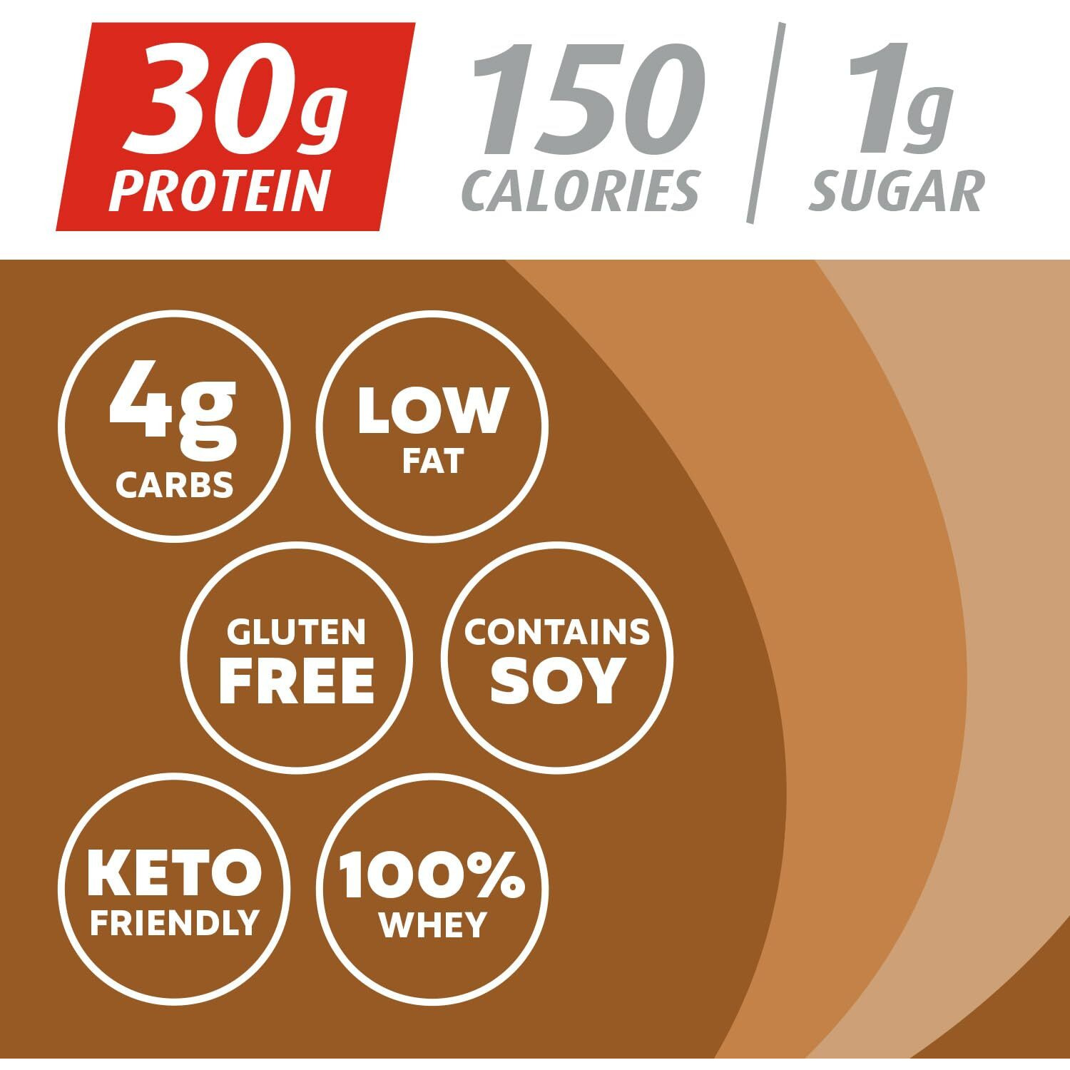 Premier Protein Powder, Cafe Latte, 30G Protein, 1G Sugar, 100% Whey Protein, Keto Friendly, No Soy Ingredients, Gluten Free, 17 Servings, 23.9 Ounce (Pack Of 1)