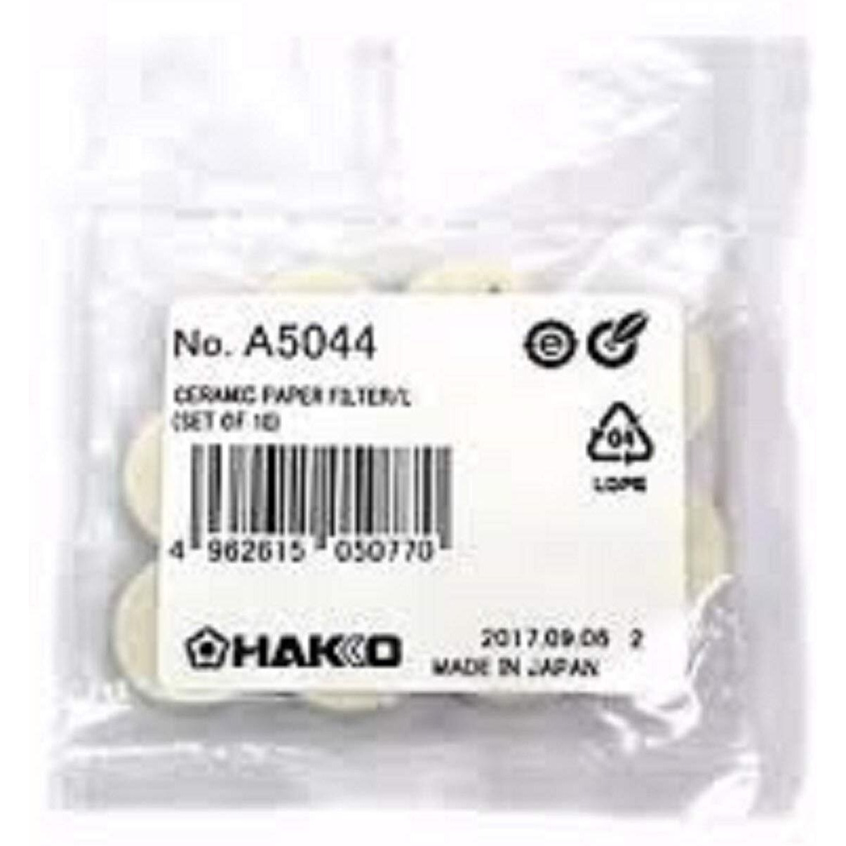 Hakko A5044 Ceramic Filter 10 Pack For Hakko Desoldering Tools