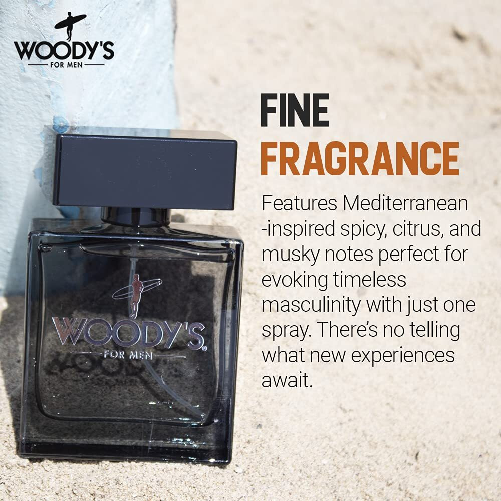 Woody's For Men, Signature Fragrance, 3.4 Oz