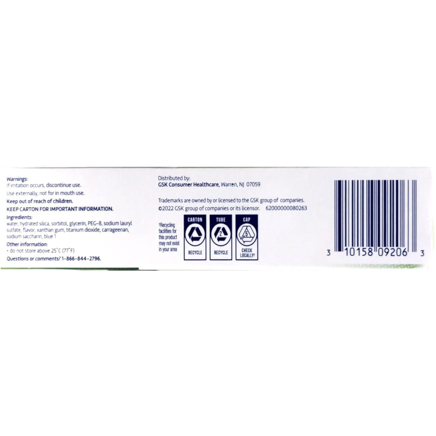 Polident Dentu-Creme Denture Cleaner - 3.9 Oz, Pack Of 5
