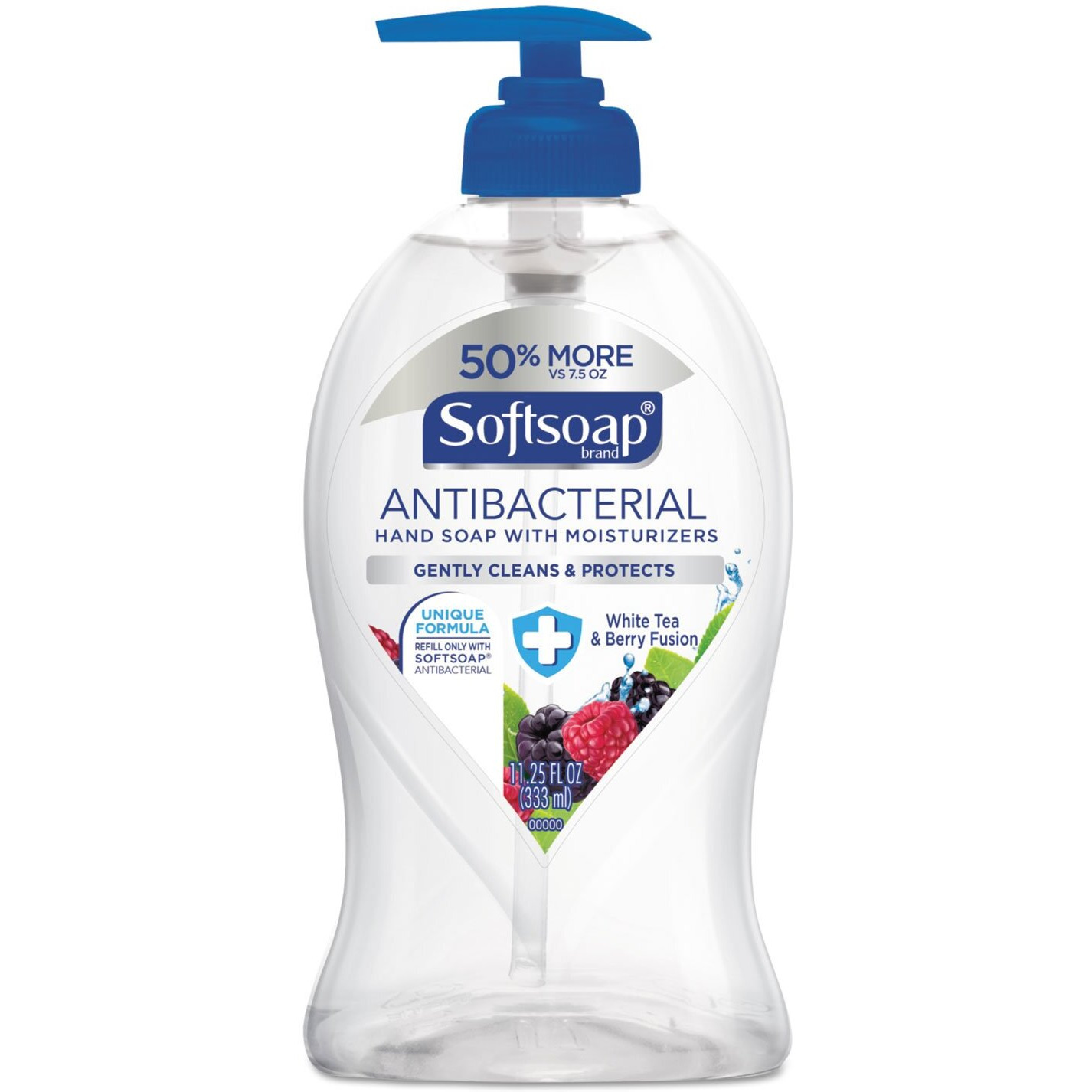 Softsoap Liquid Hand Soap White Tea And Fusion, Berry, 11.25 Fl Oz