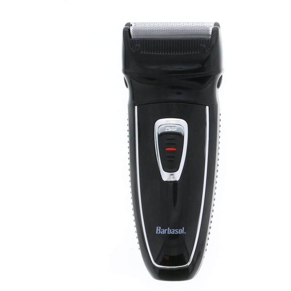 Barbasol Rechargeable Electric Foil Shaver With Stainless Steel Blades And Pop Up Trimmer