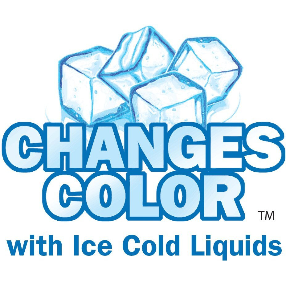 Aakron Color Changing Reusable Ice Cream Kit - 4 Bowls, 4 Spoons, 12 Straws, 1 Scoop - React To Ice Cold Temperatures And Changes From One Vivid Color To Another - Made In Usa