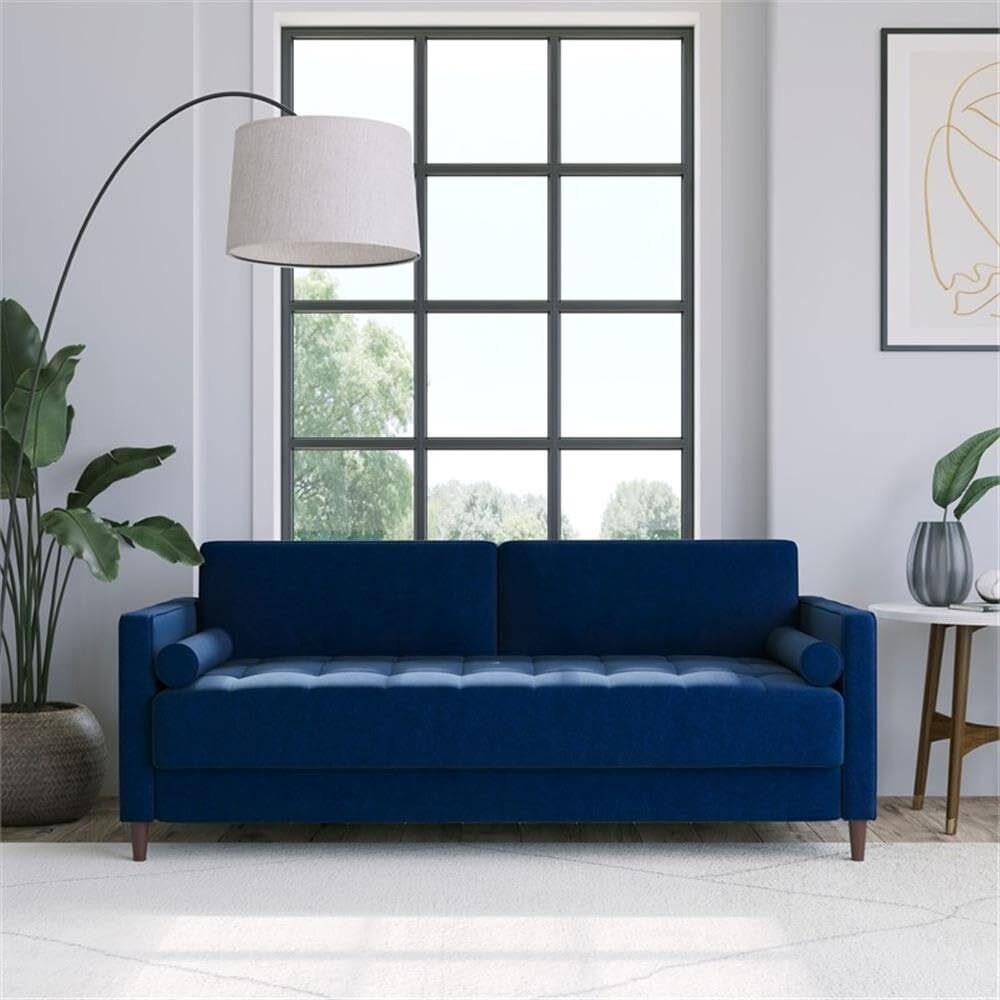 Lifestyle Solutions Lexington Sofa In Navy Blue