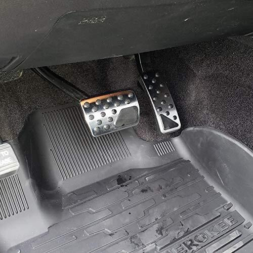 Autobig Non-Slip Foot Gas Brake Pedal Cover Compatible With 2011-2021 Jeep Grand Cherokee Dodge Durango Accessories