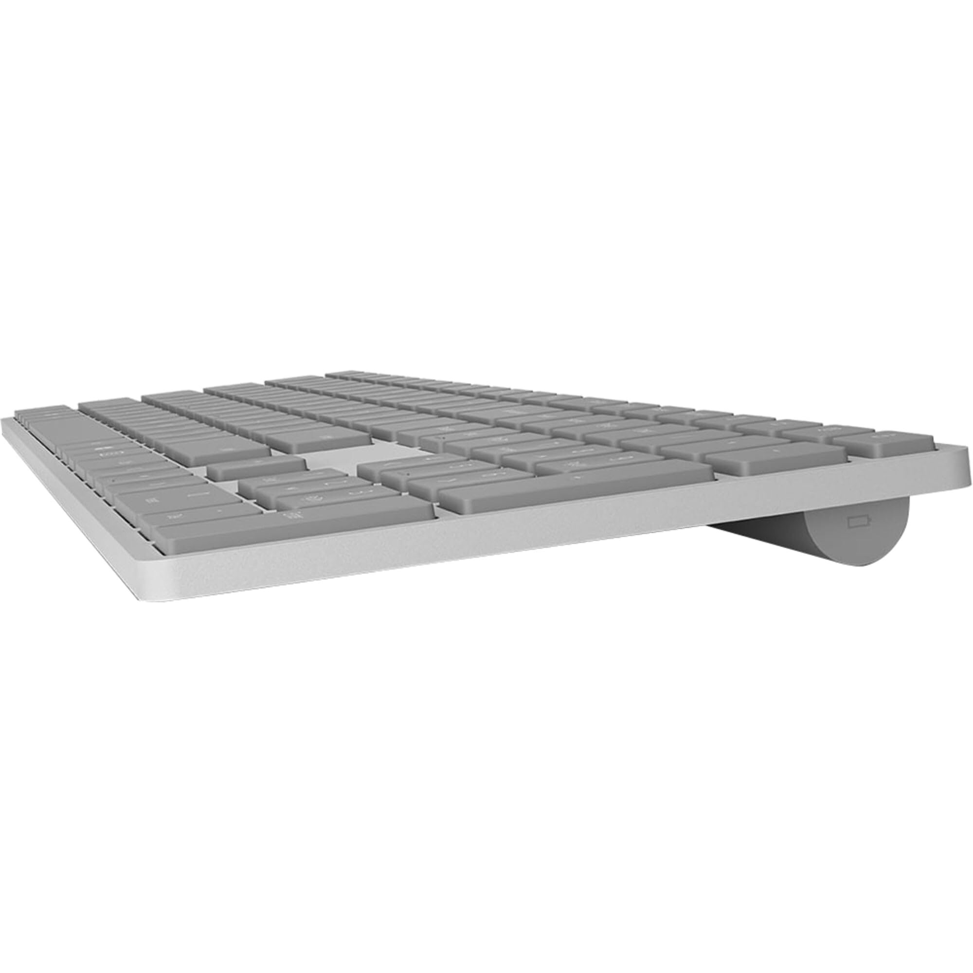 Microsoft Wireless Surface Keyboard, Ws2-00025, Silver