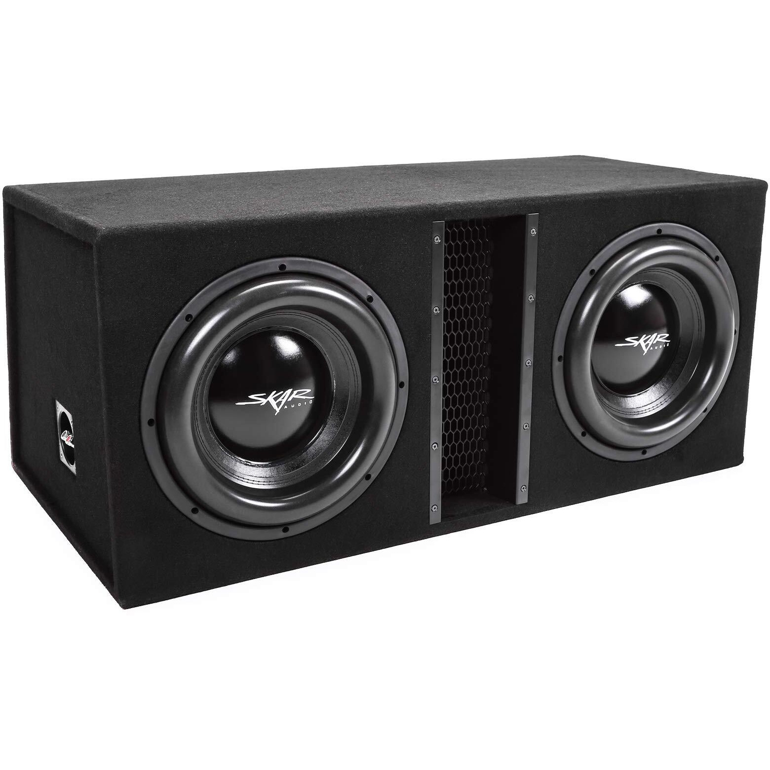 Skar Audio Dual 12"" 5000W Loaded Evl Series Vented Subwoofer Enclosure | Evl-2X12D4