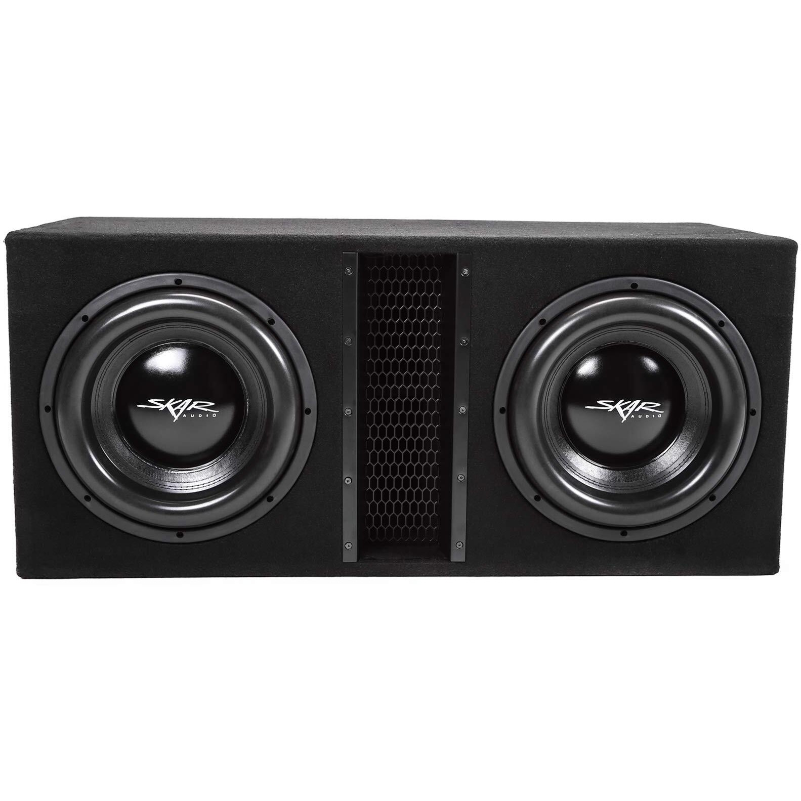 Skar Audio Dual 12"" 5000W Loaded Evl Series Vented Subwoofer Enclosure | Evl-2X12D4