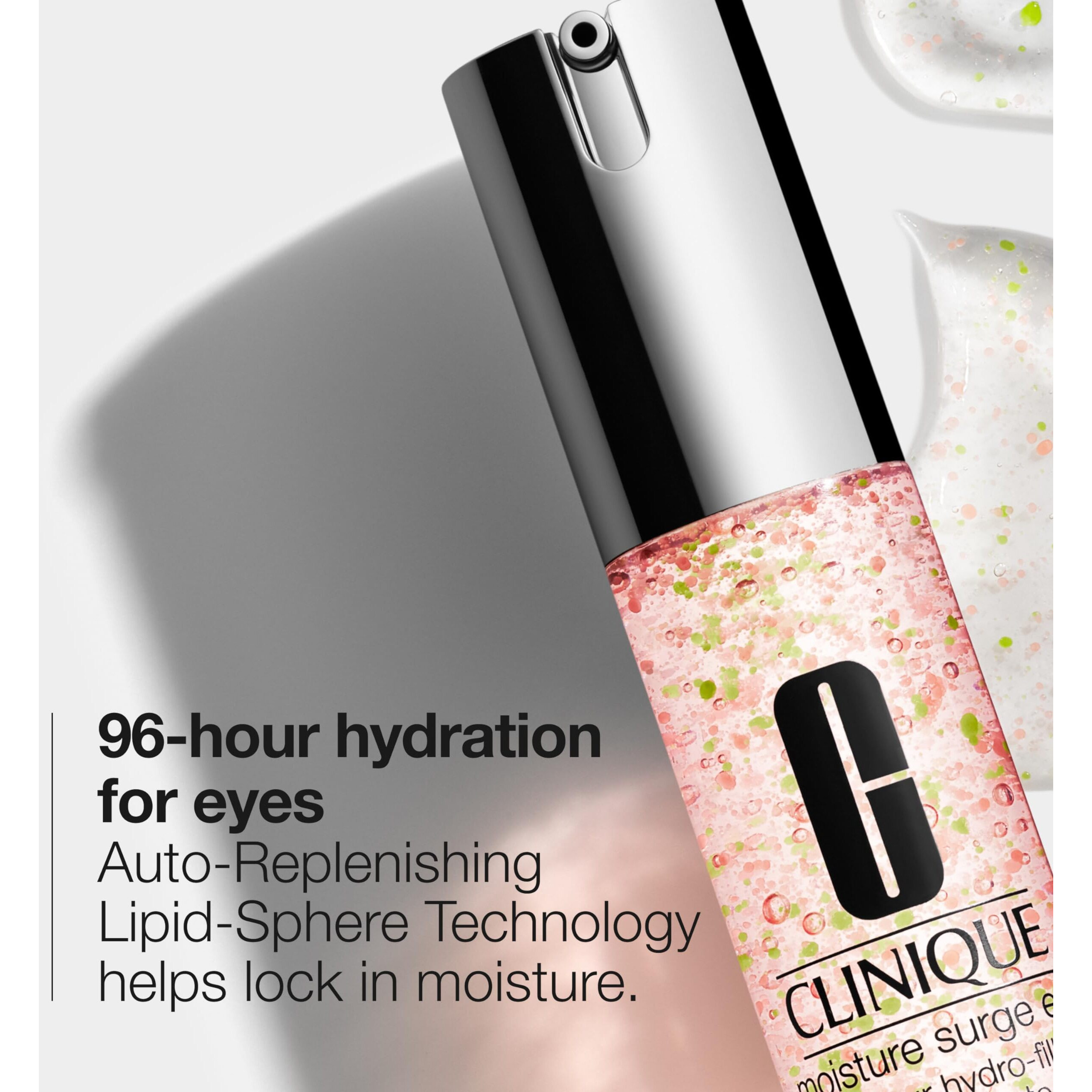 Clinique Moisture Surge Eye 96-Hour Hydro-Filler Concentrate | Hydrating + Brightening, 0.5 Fl Oz