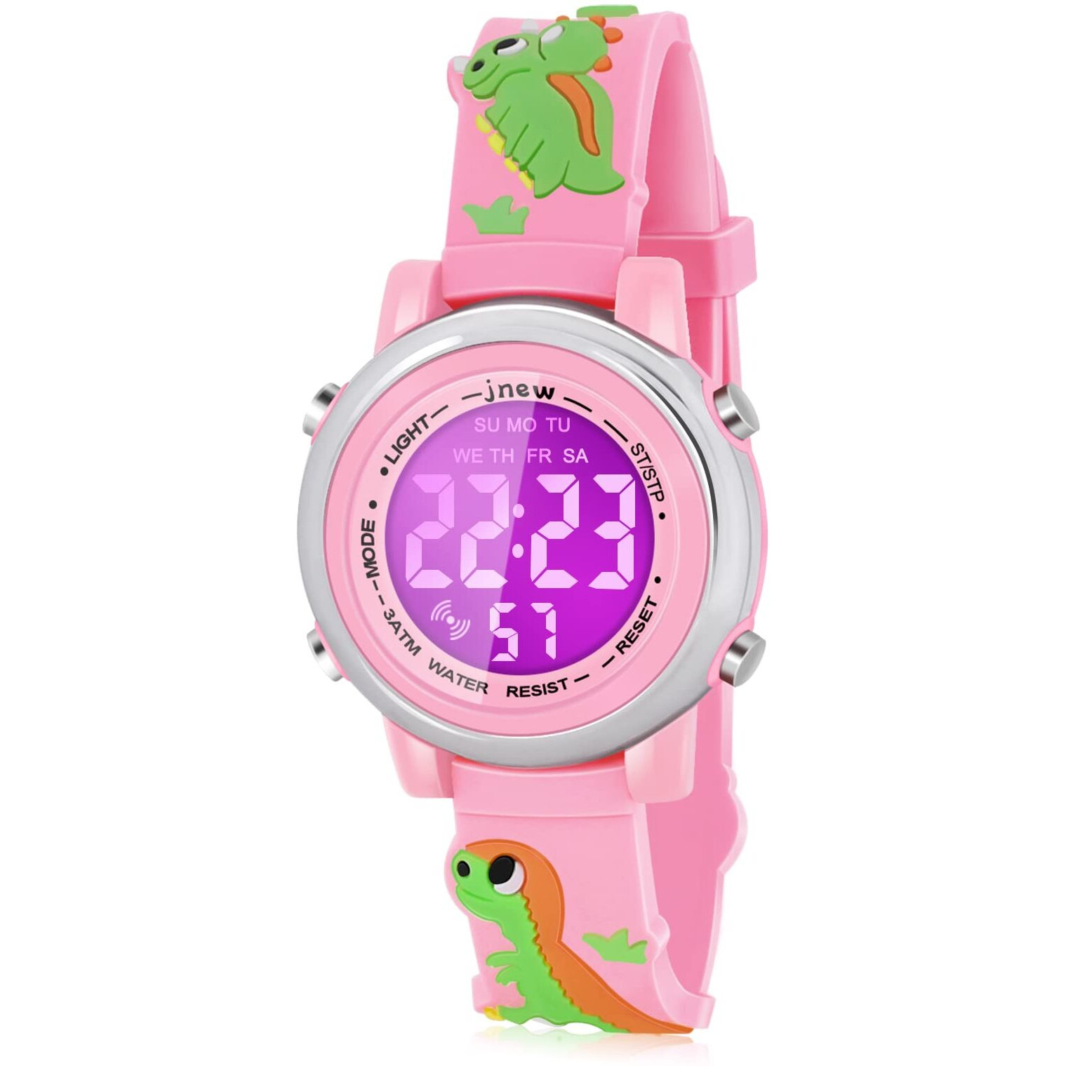 Viposoon Girls Gifts Age 3 4 5 6, Girls Watches Ages 3-8 Educational Toys For 3+ Year Old Girls Valentine's Day Gifts For Children Stocking Stuffers For Toddlers 3-8 Years
