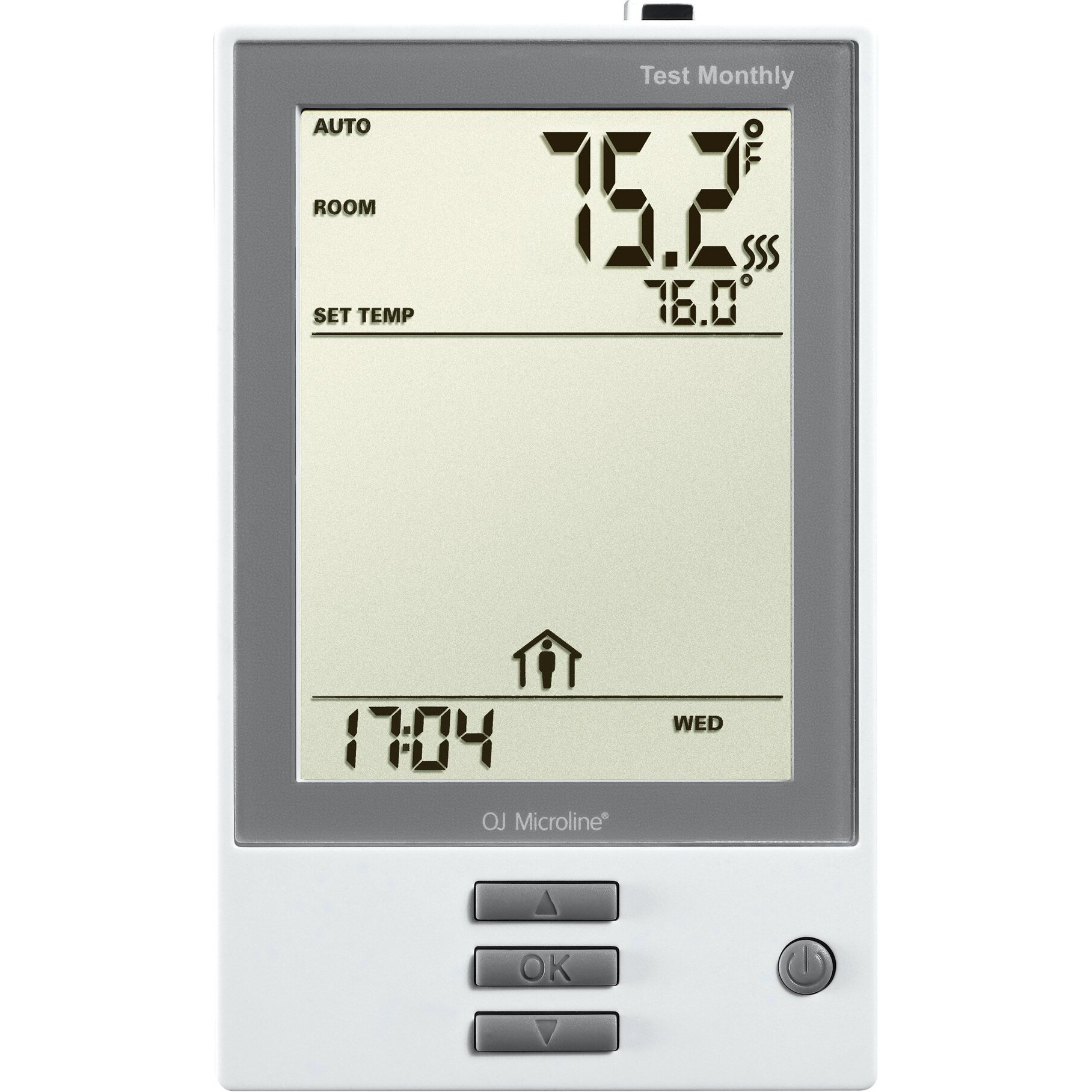 Warmlyyours, Oj Electronics Udg-4999 Nhance Programmable Thermostat, With Floor Sensor, Class A Gfci , (White)