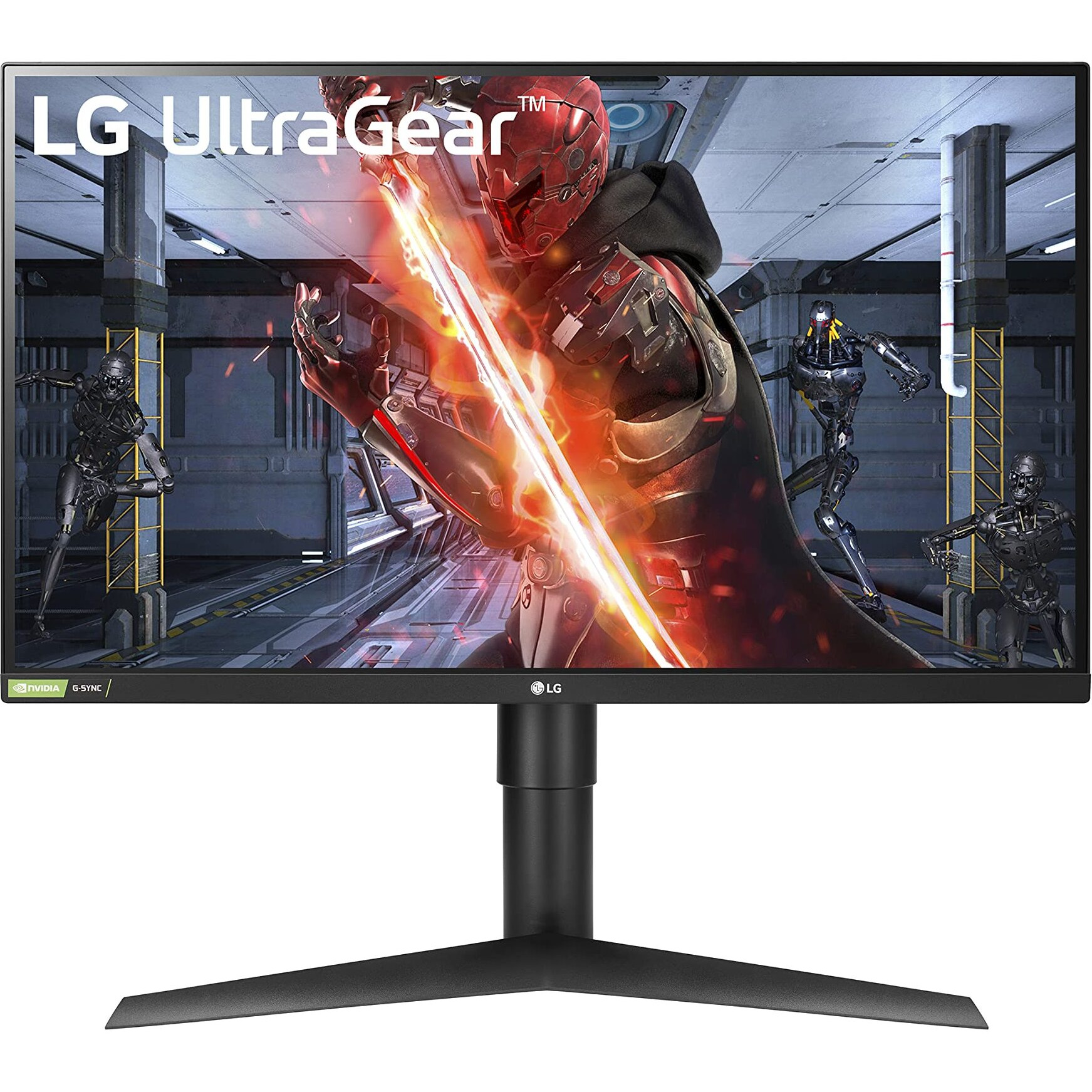 Lg Ultragear Qhd 27-Inch Gaming Monitor 27Gl83A-B - Ips 1Ms (Gtg), With Hdr 10 Compatibility, Nvidia G-Sync, And Amd Freesync, 144Hz, Black