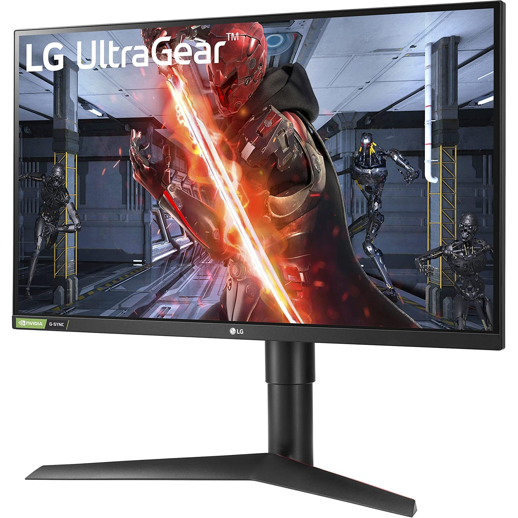 Lg Ultragear Qhd 27-Inch Gaming Monitor 27Gl83A-B - Ips 1Ms (Gtg), With Hdr 10 Compatibility, Nvidia G-Sync, And Amd Freesync, 144Hz, Black