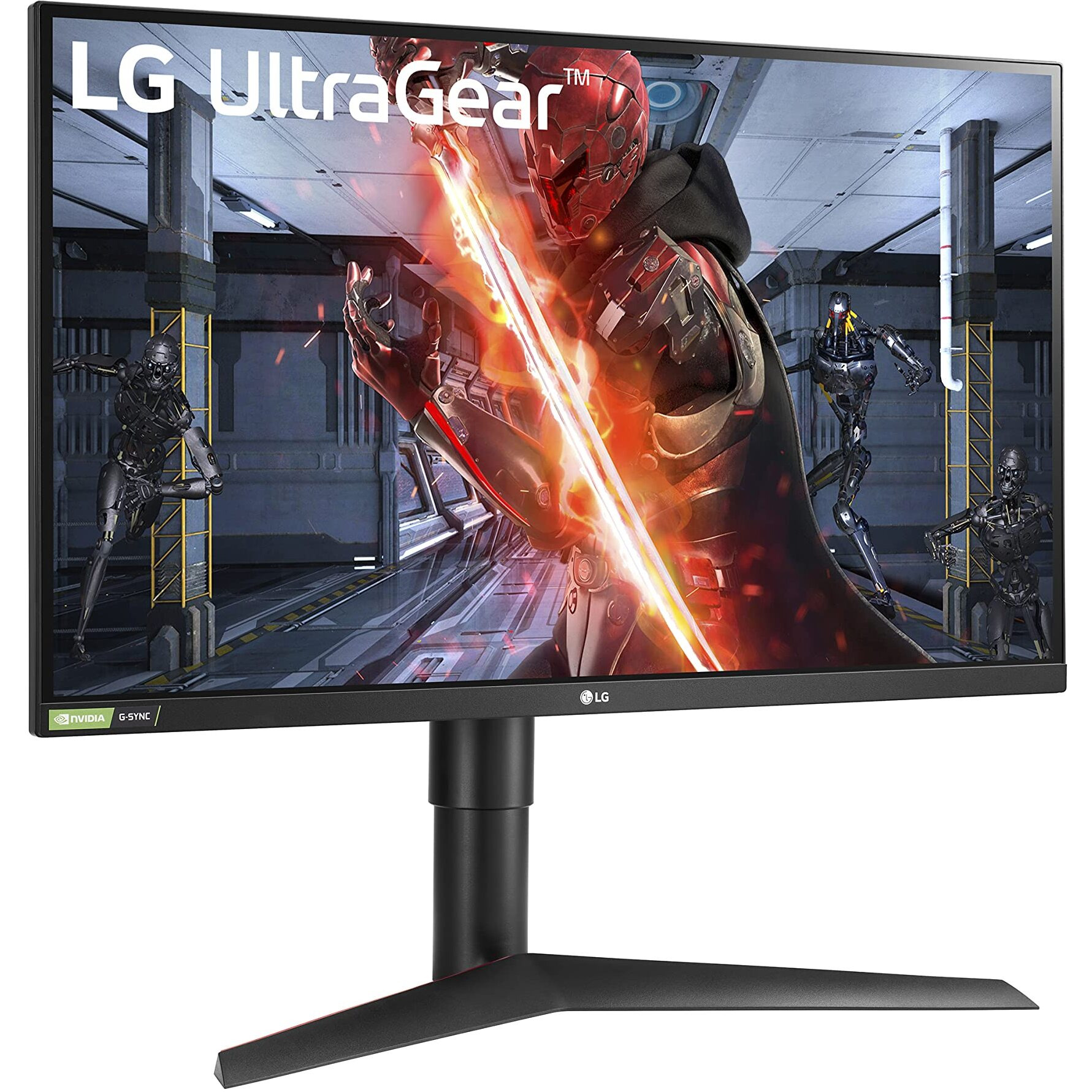 Lg Ultragear Qhd 27-Inch Gaming Monitor 27Gl83A-B - Ips 1Ms (Gtg), With Hdr 10 Compatibility, Nvidia G-Sync, And Amd Freesync, 144Hz, Black