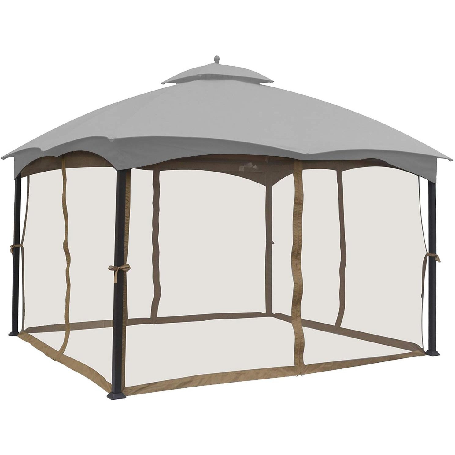 Abccanopy Replacement Netting Walls For 10' X 12' Gazebo, Beige
