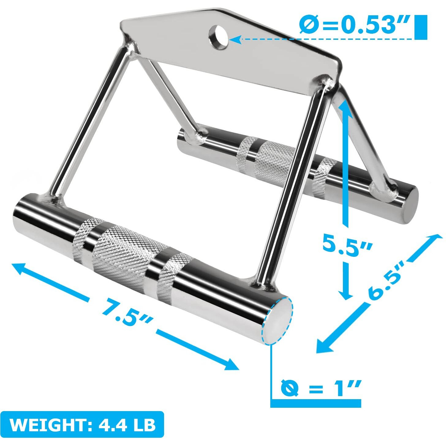 A2Zcare Lat Pull Down Cable Machine Attachment - Cable Machine Accessories For Home Gym With Multi Option