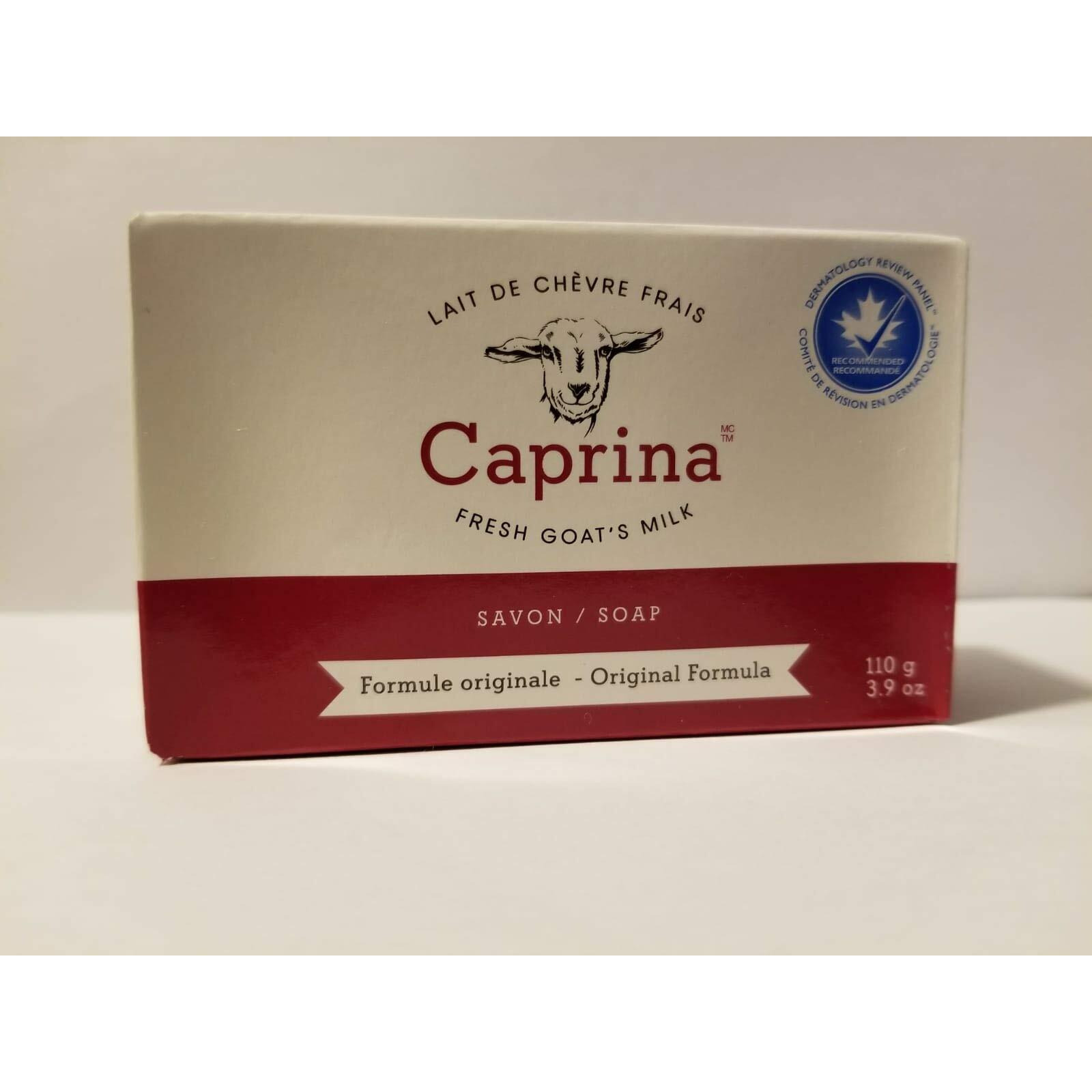 6 X Caprina Fresh Goat's Milk Soap, Original Formula, 110G (3.9Oz) (6) By Canus
