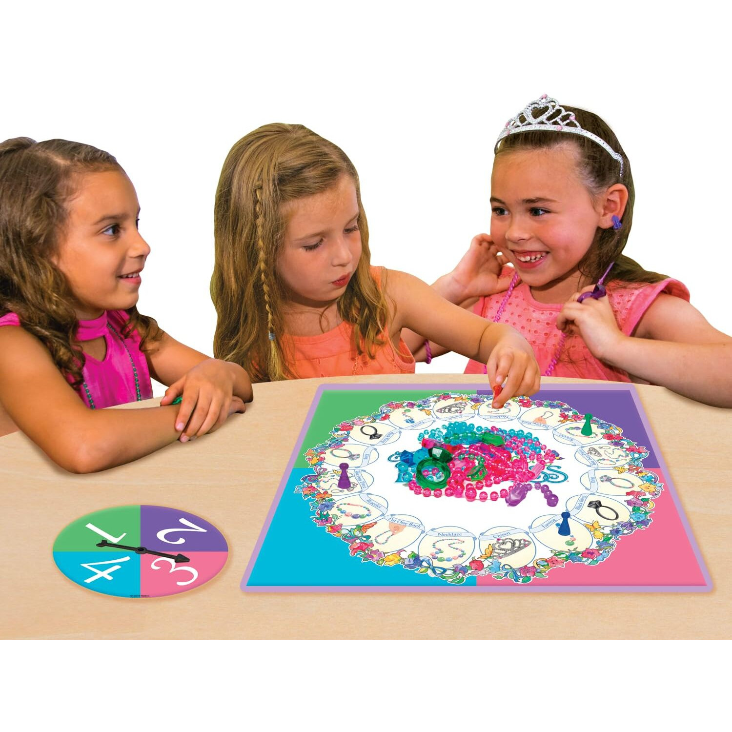Pretty, Pretty, Princess With 1990's Artwork By Winning Moves Games Usa, A Delightful Jewelry Dress-Up Game For 2-4 Players, Ages 5 And Up (1222)