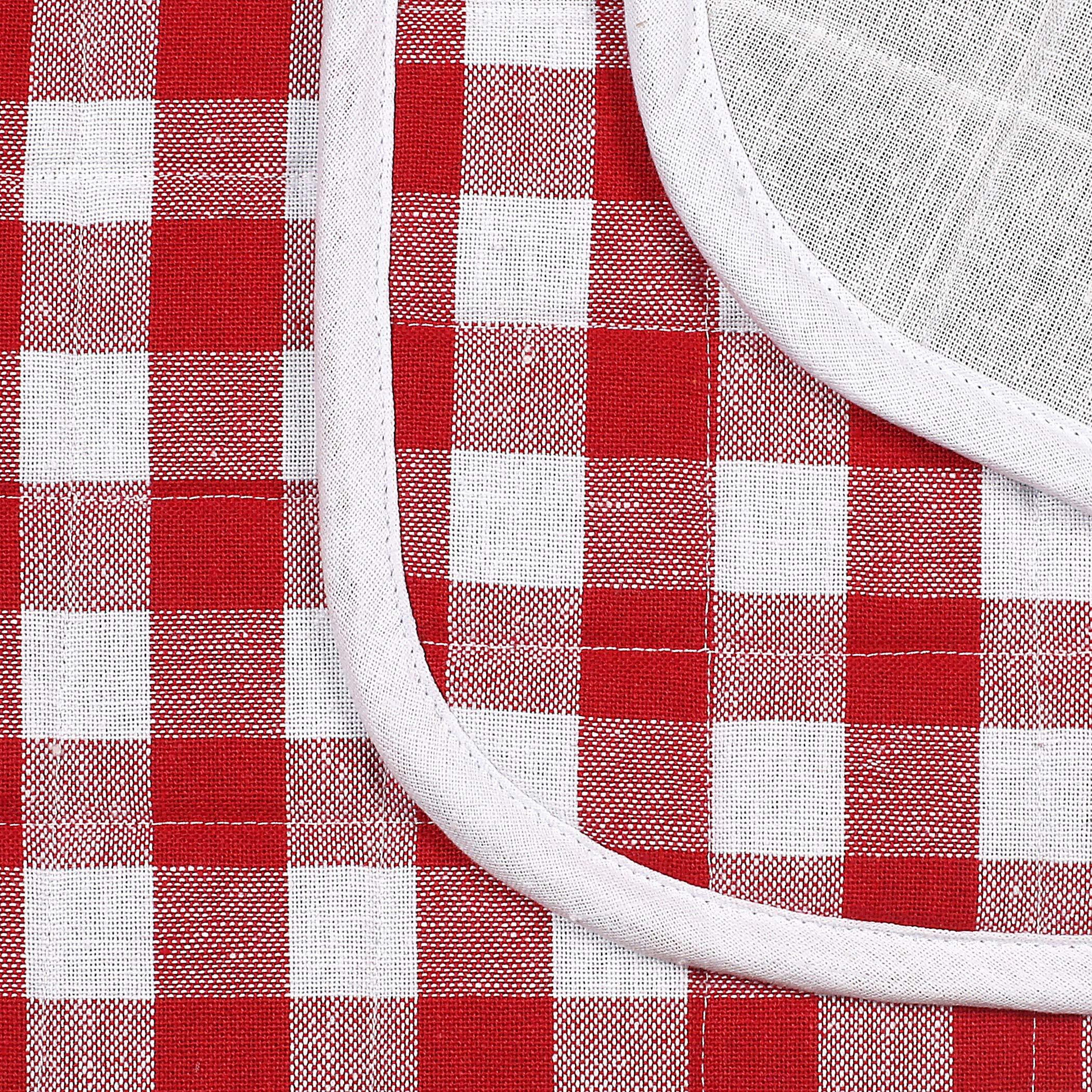2-Piece Dish Drying Mat Set 16"&quotX18"" Buffalo Classic Check Plaid - Red,Dish Drying Mat,Buffalo Check Drying Mat,Buffalo Plaid Drying Mat,Plaid Drying Mat,Buffalo Plaid Dish Drying Mat