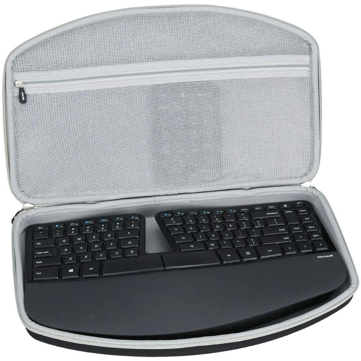 Aproca Hard Carry Travel Case Fit Microsoft Sculpt Ergonomic Keyboard (5Kv-00001)