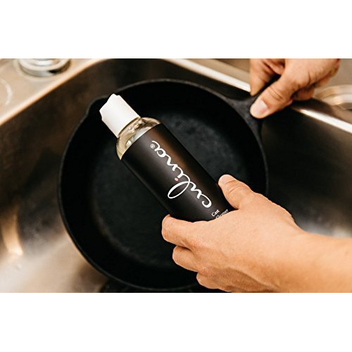 Cast Iron Cleanser By Culina - Cleans And Protects Cast Iron Cookware, Kosher Certified 8Oz