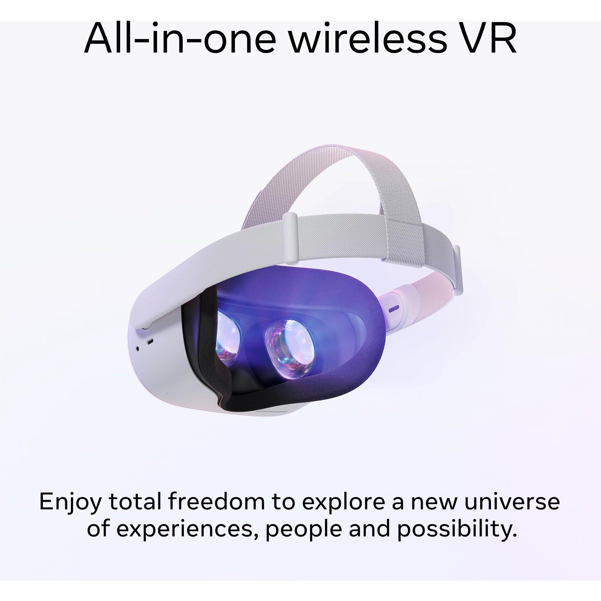 Meta Quest 2 - Advanced All-In-One Virtual Reality Headset - 128 Gb