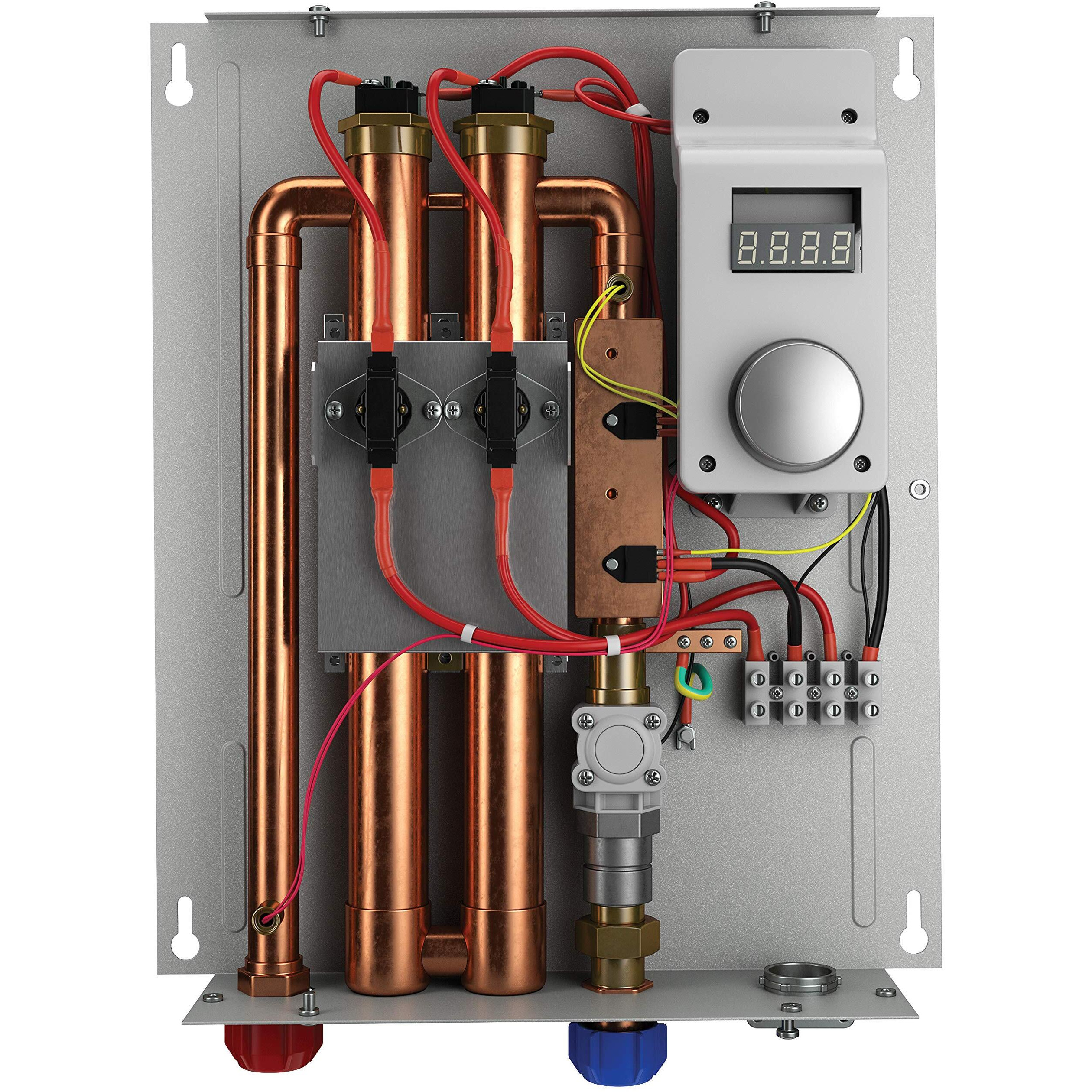 Rheem 18Kw 240V Tankless Electric Water Heater, Gray