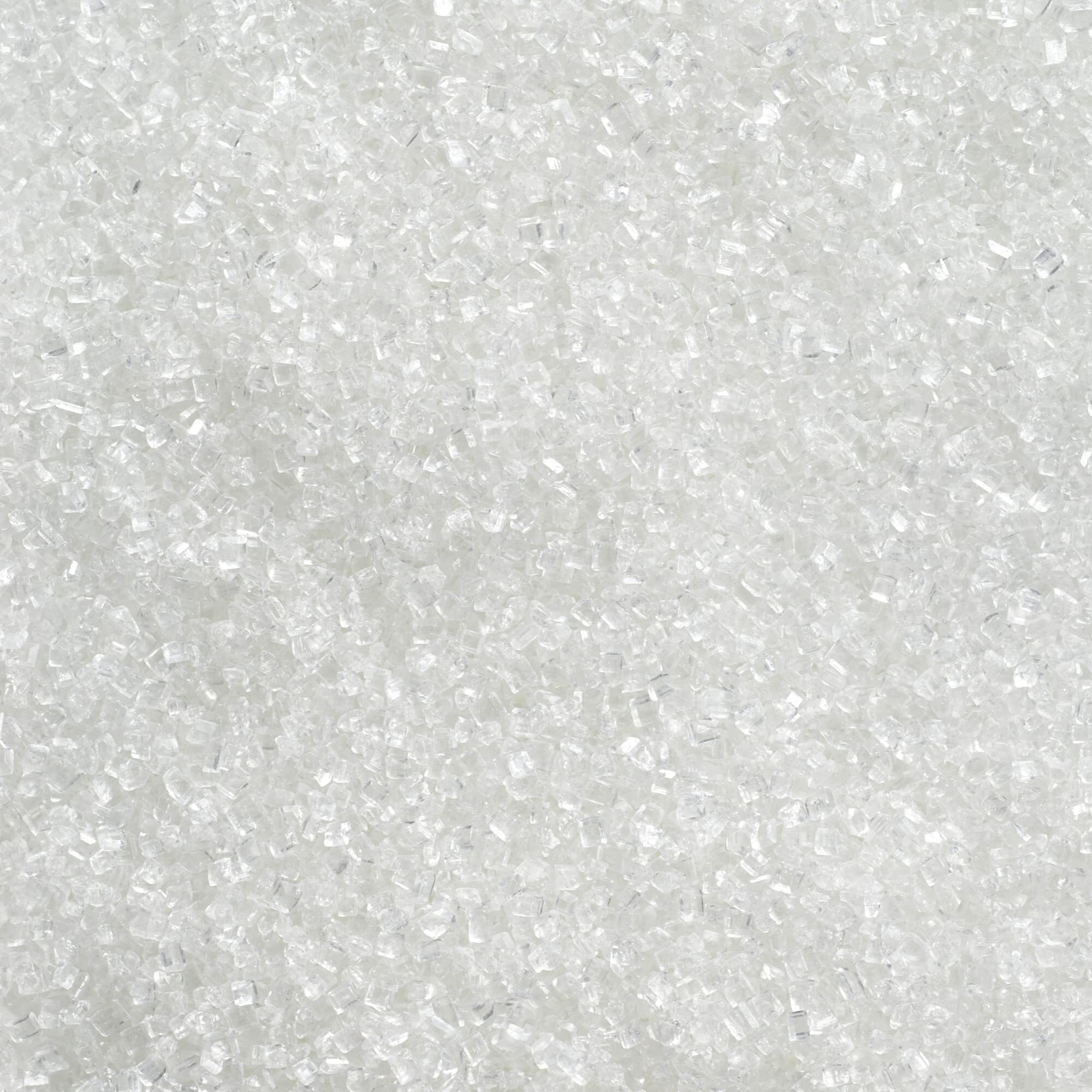 Decopac Sanding Sugar | White Edible Sugar Sprinkles | 33Oz | Edible Sanding Sugar In Handheld Container | Made In Usa | Sugar Sprinkle Mix For Cakes, Cupcakes, Cookies, Extra Large Pack | 33 Ounce - White