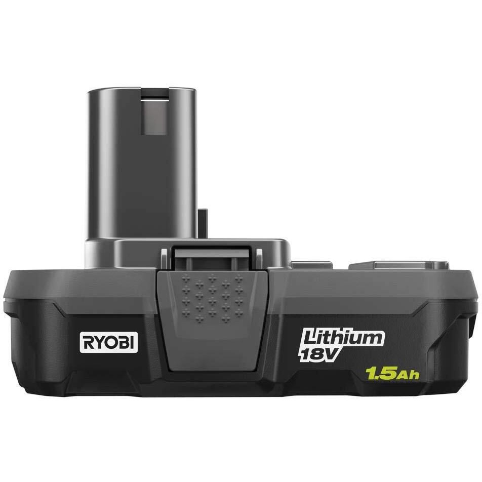 Ryobi 18-Volt One+ 1.5Ah Compact Lithium-Ion Battery