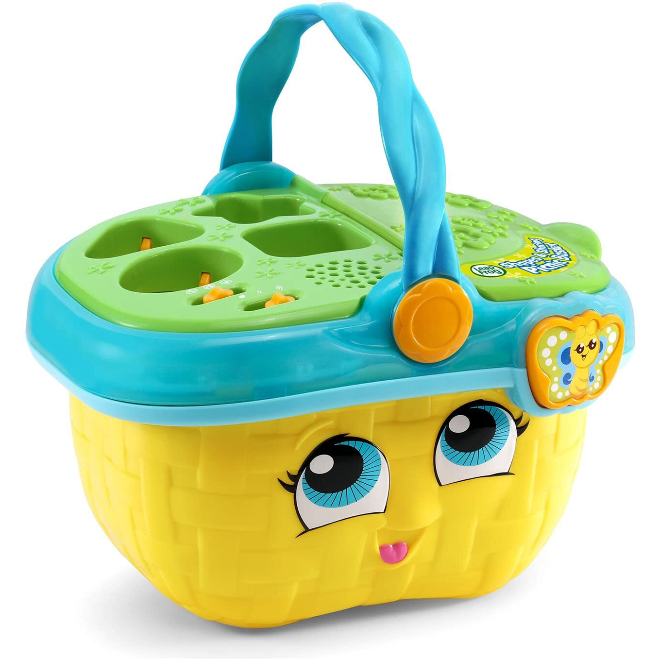Leapfrog Shapes And Sharing Picnic Basket (Frustration Free Packaging), Yellow