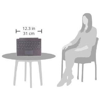 Microsoft Surface Pro Signature Type Cover - Platinum (Ffp-00141)