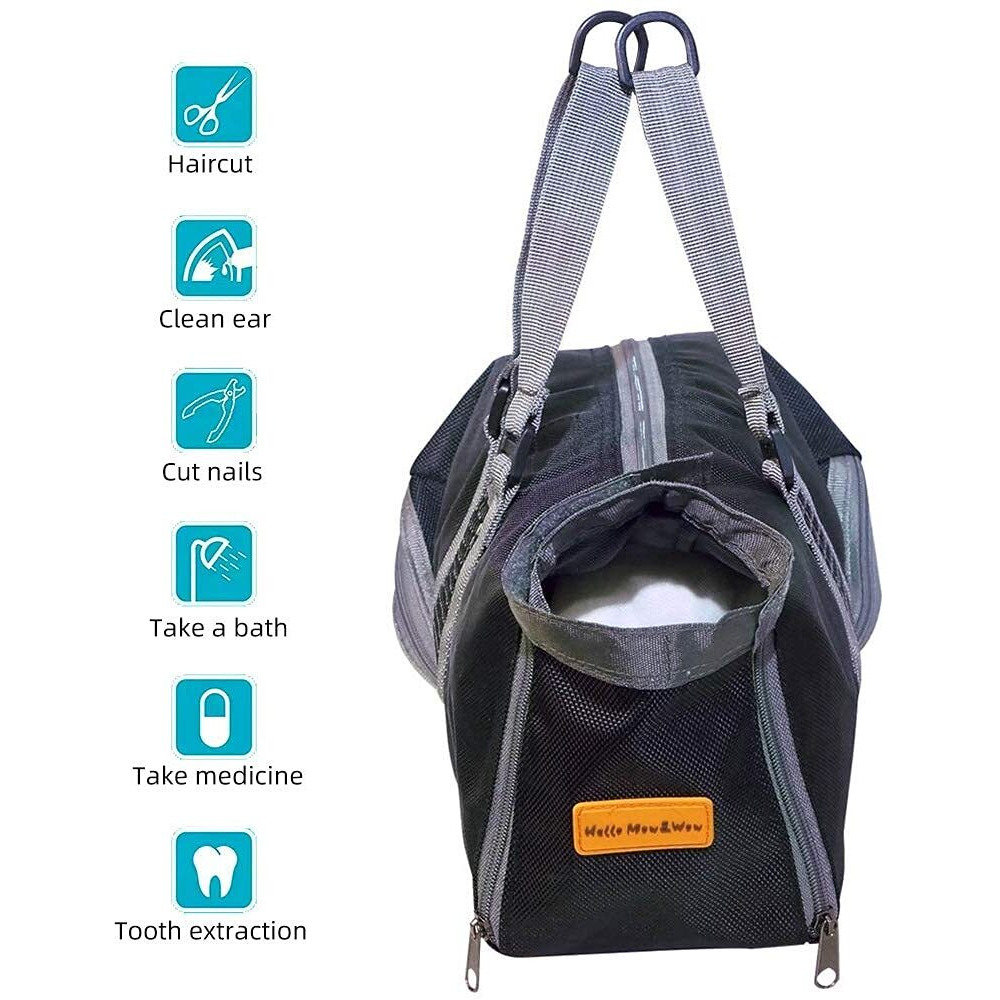 Cinf Cat Nail Clipping Cleaning Grooming Restraint Bag No Scratching Biting For Bathing Nail Trimming Injecting Examining