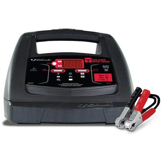 Schumacher Fr01235 Battery Charger With Engine Starter, Boost, And Maintainer - 100 Amp/30 Amp, 6V/12V - For Tractors, Cars, And Trucks