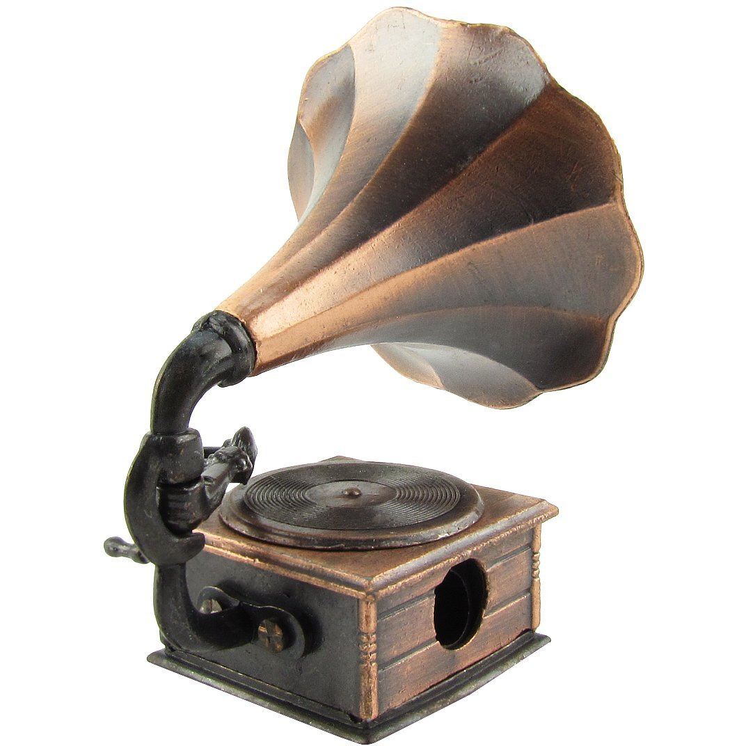 Treasure Gurus 112 Scale Miniature Phonograph Dollhouse Accessory Gramophone Pencil Sharpener