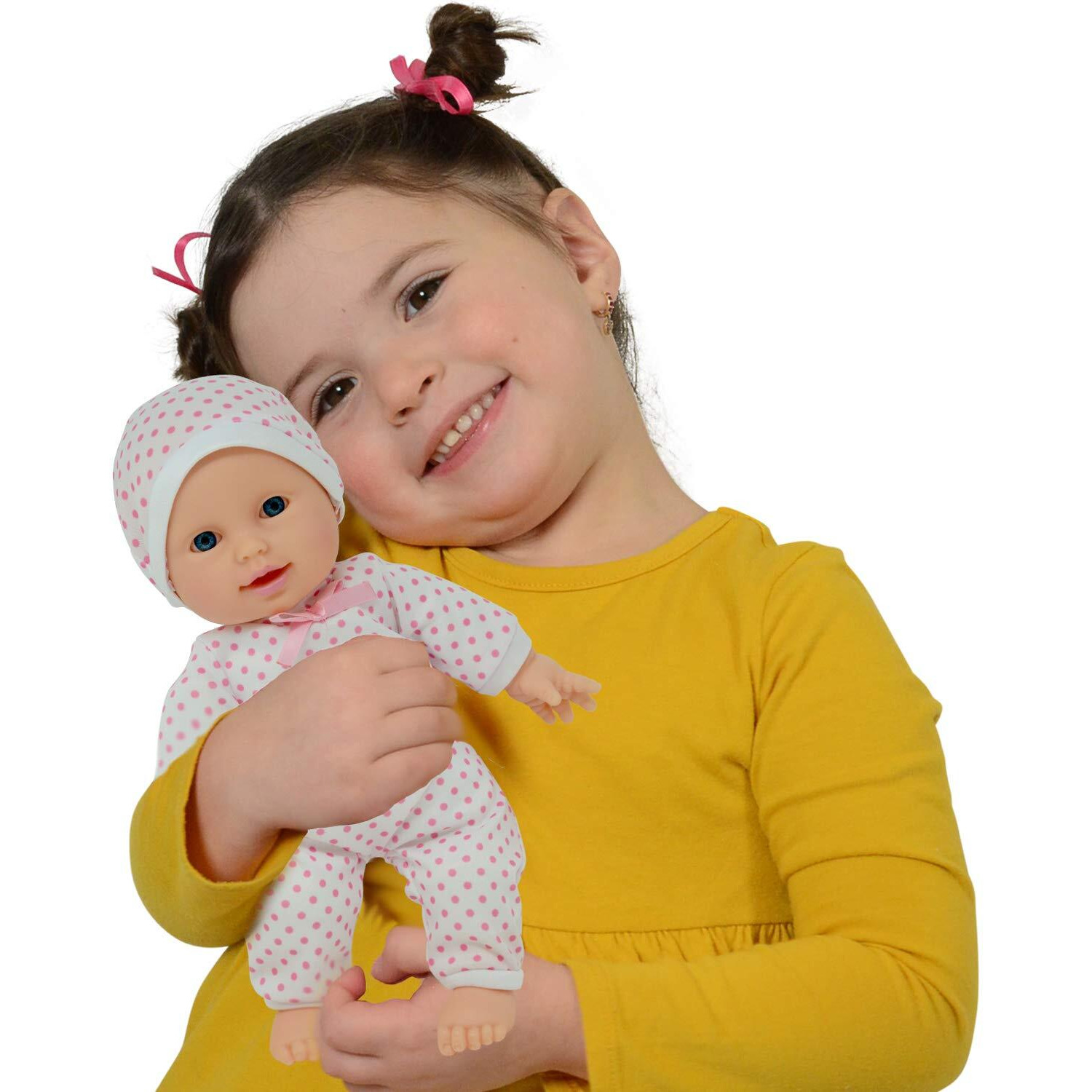 11 Inch Soft Body Boy Baby Doll In Gift Box - Doll Pacifier Included -Toy Dolls For Boys And Toddlers (Caucasian)
