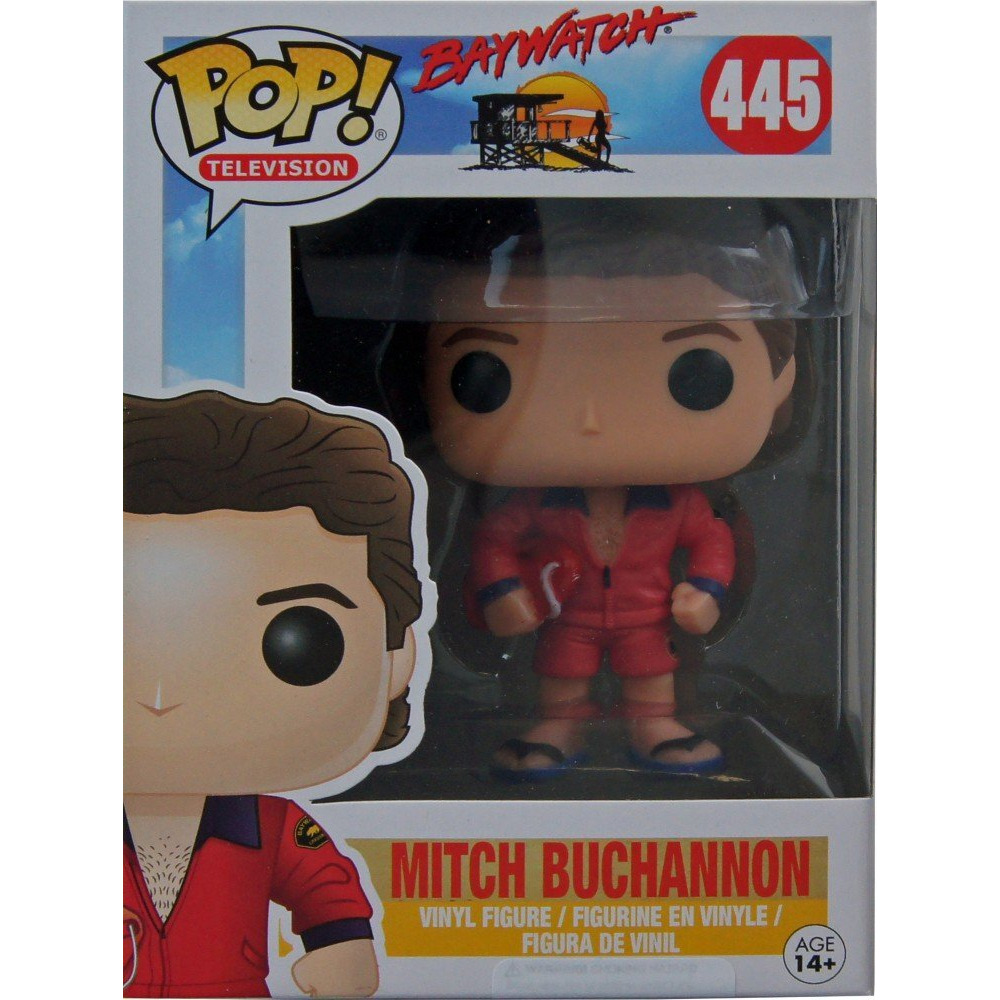 Funko Pop Television Baywatch Mitch Toy Figures
