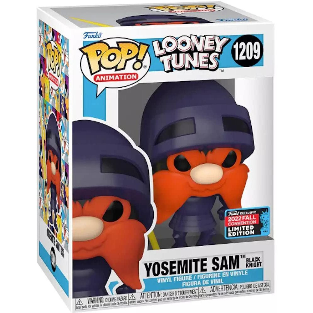 Funko Pop Looney Tunes Yosemite Sam As Black Knight 1209 Convention Exclusive