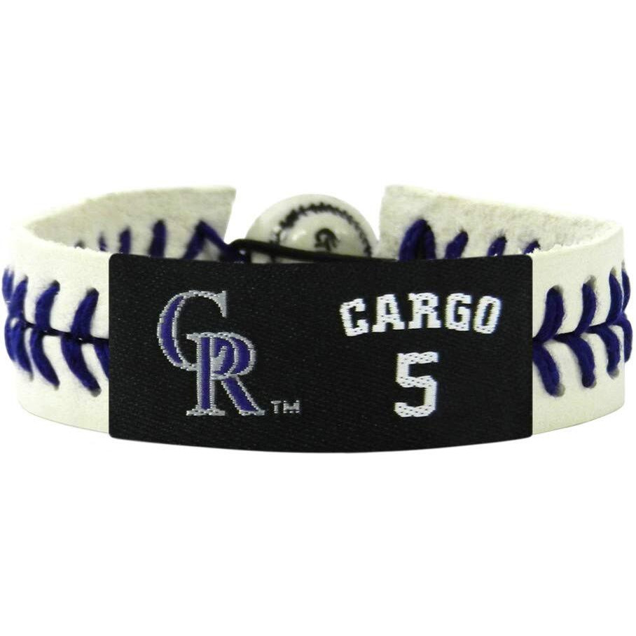 Gamewear Mlb Colorado Rockies Unisex Braceletbracelet, Team Colors, One Size
