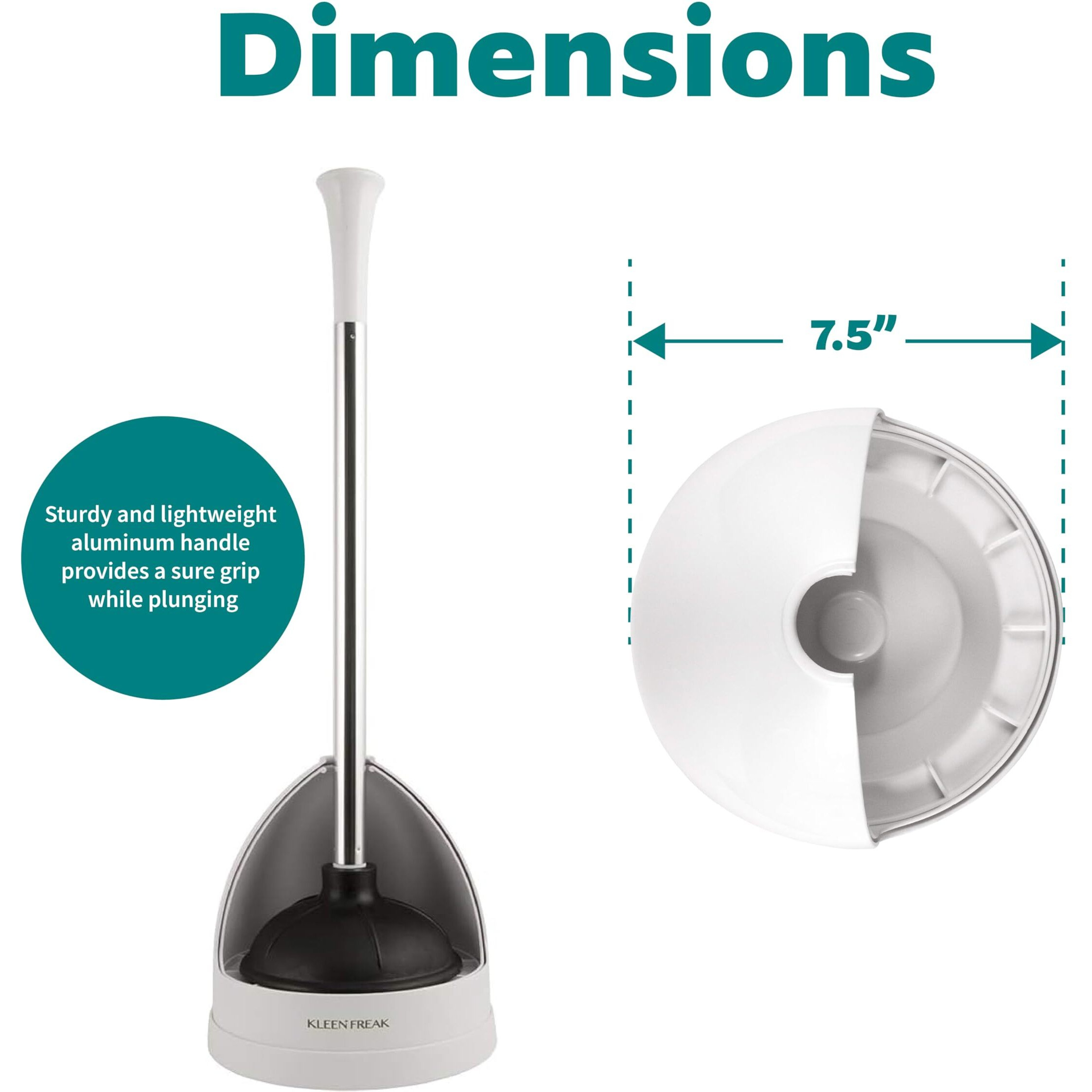 Kleen Freak Germ Guard Antibacterial (Twister Plunger Caddy)