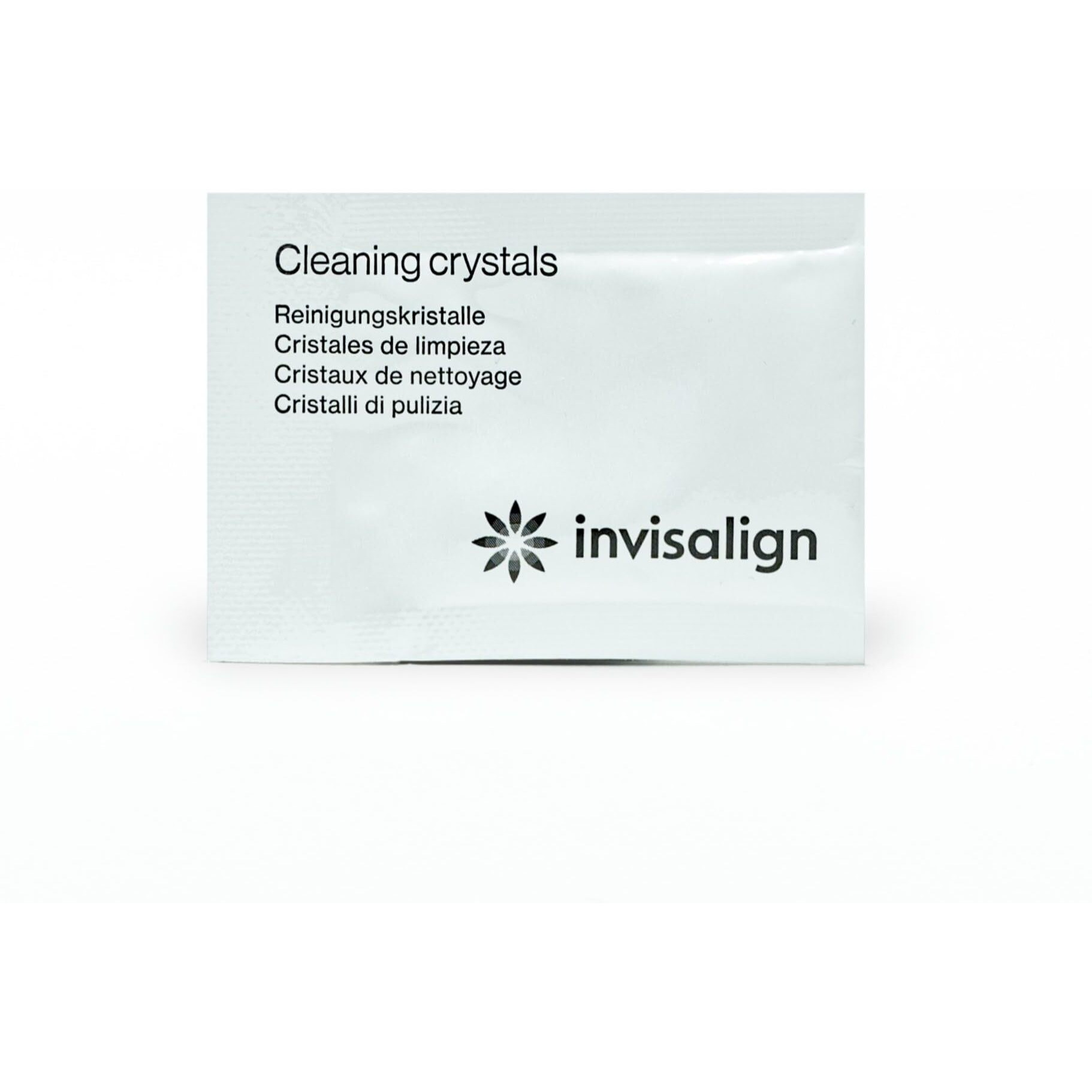 Invisalign Cleaning Crystals For Clear Aligners And Retainers, (50 Packets)