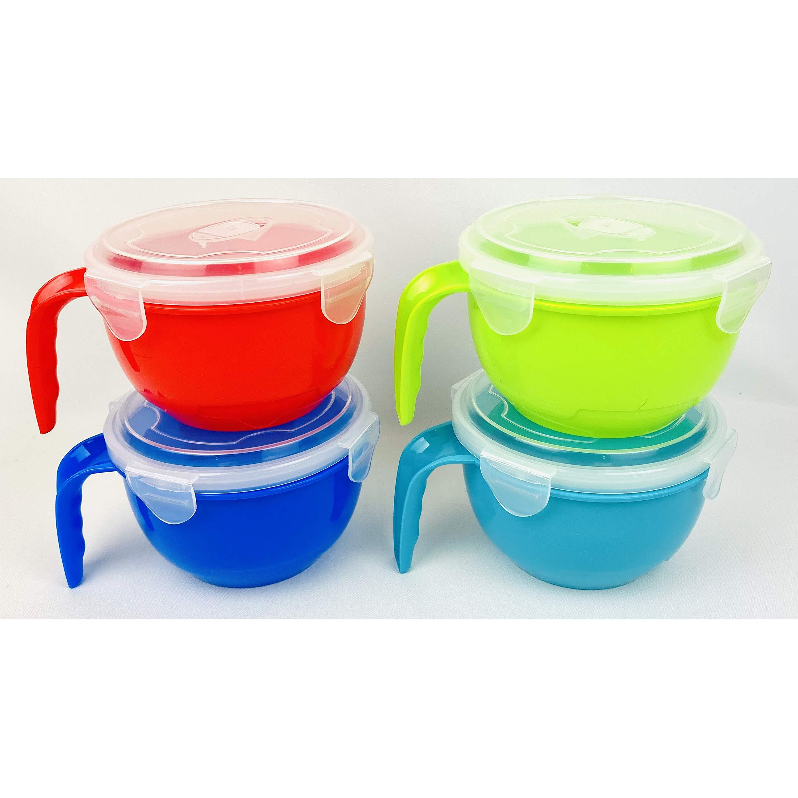 Regent Products Plastic Soup Food Bowl Set, 28 Fluid Ounces