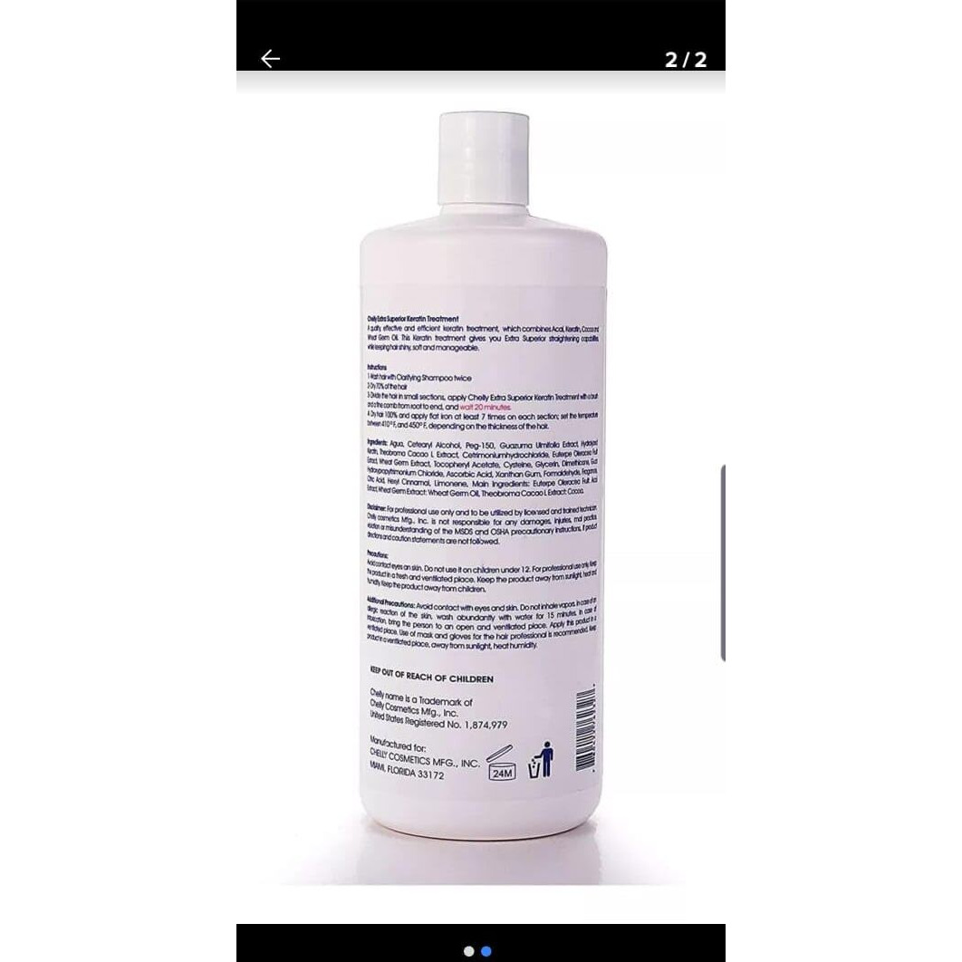 Chelly Superior Brazilian Keratin (Extra Superior)