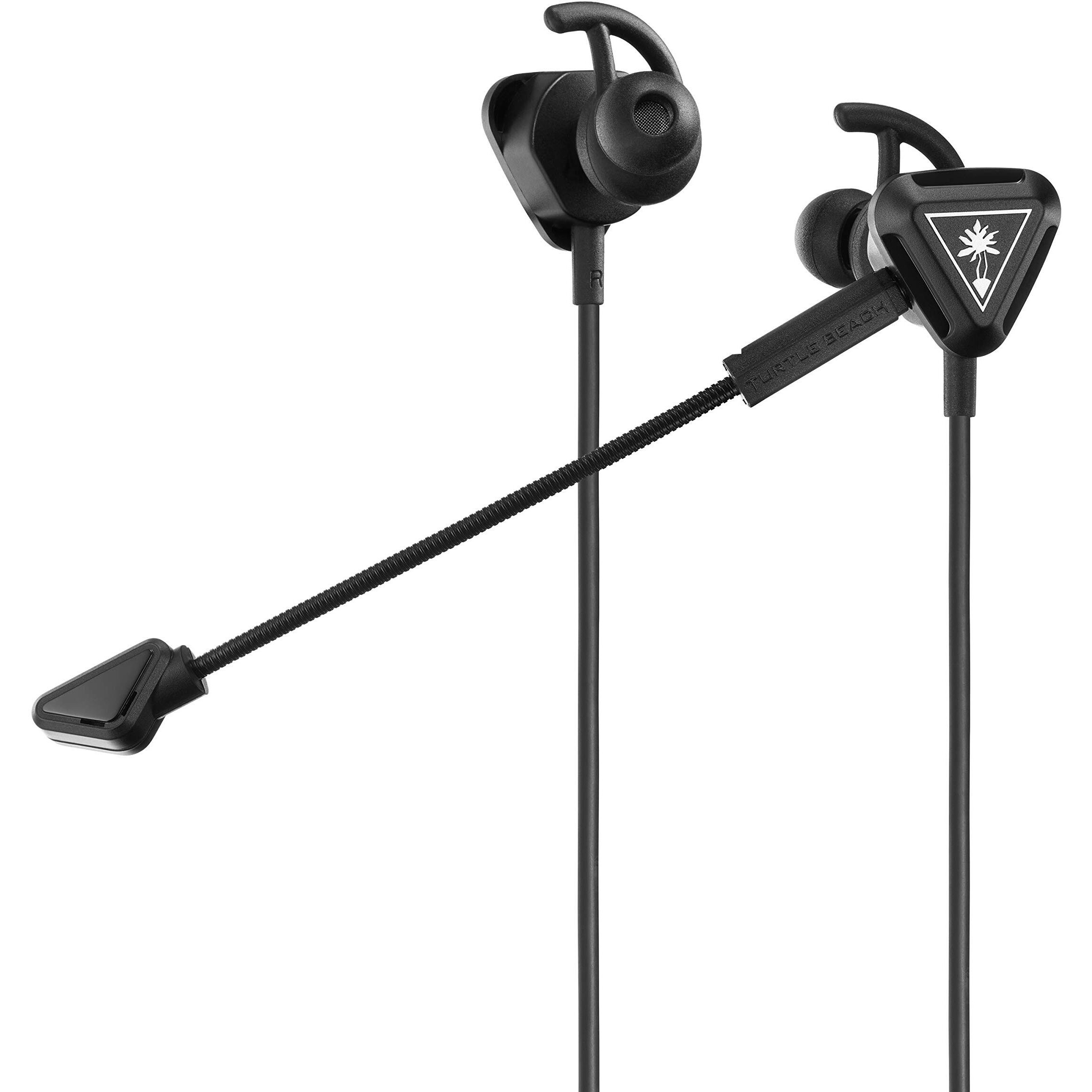 Turtle Beach Battle Buds In-Ear Gaming Headset - Mobile & Pc With 3.5Mm, Xbox Series X, Xbox Series S, Xbox One, Ps5, Ps4, Playstation - Lightweight, In-Line Controls, Black
