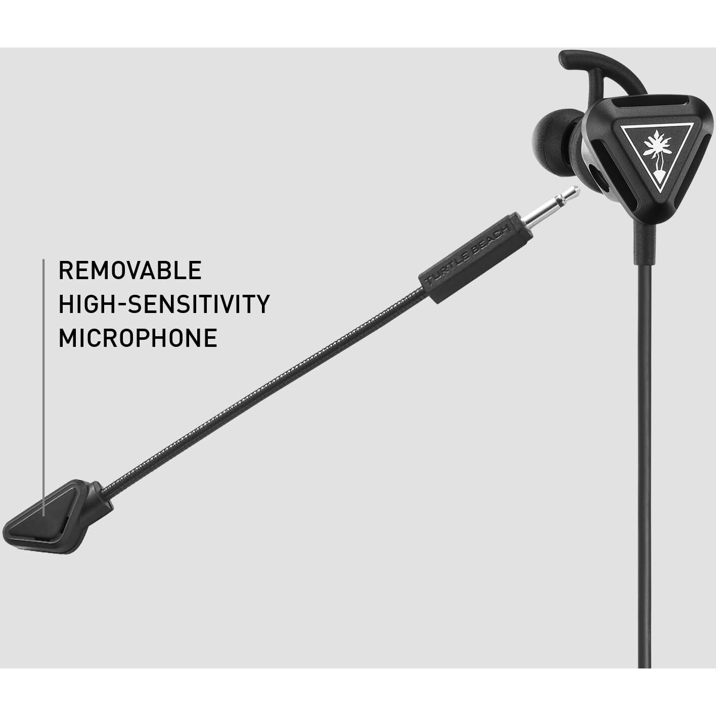 Turtle Beach Battle Buds In-Ear Gaming Headset - Mobile & Pc With 3.5Mm, Xbox Series X, Xbox Series S, Xbox One, Ps5, Ps4, Playstation - Lightweight, In-Line Controls, Black