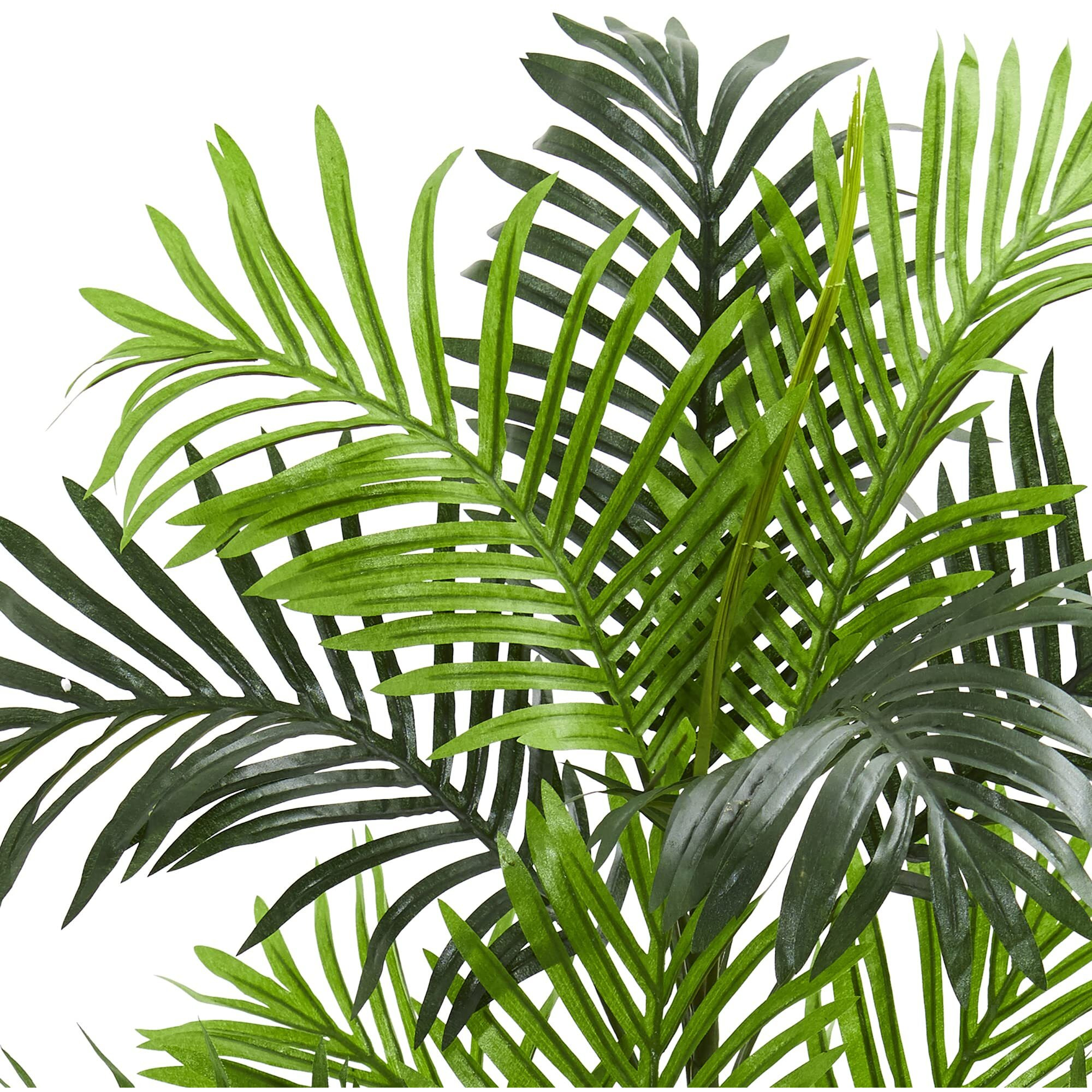 Nearly Natural 3' Paradise Palm Tree Artificial Plant, Green