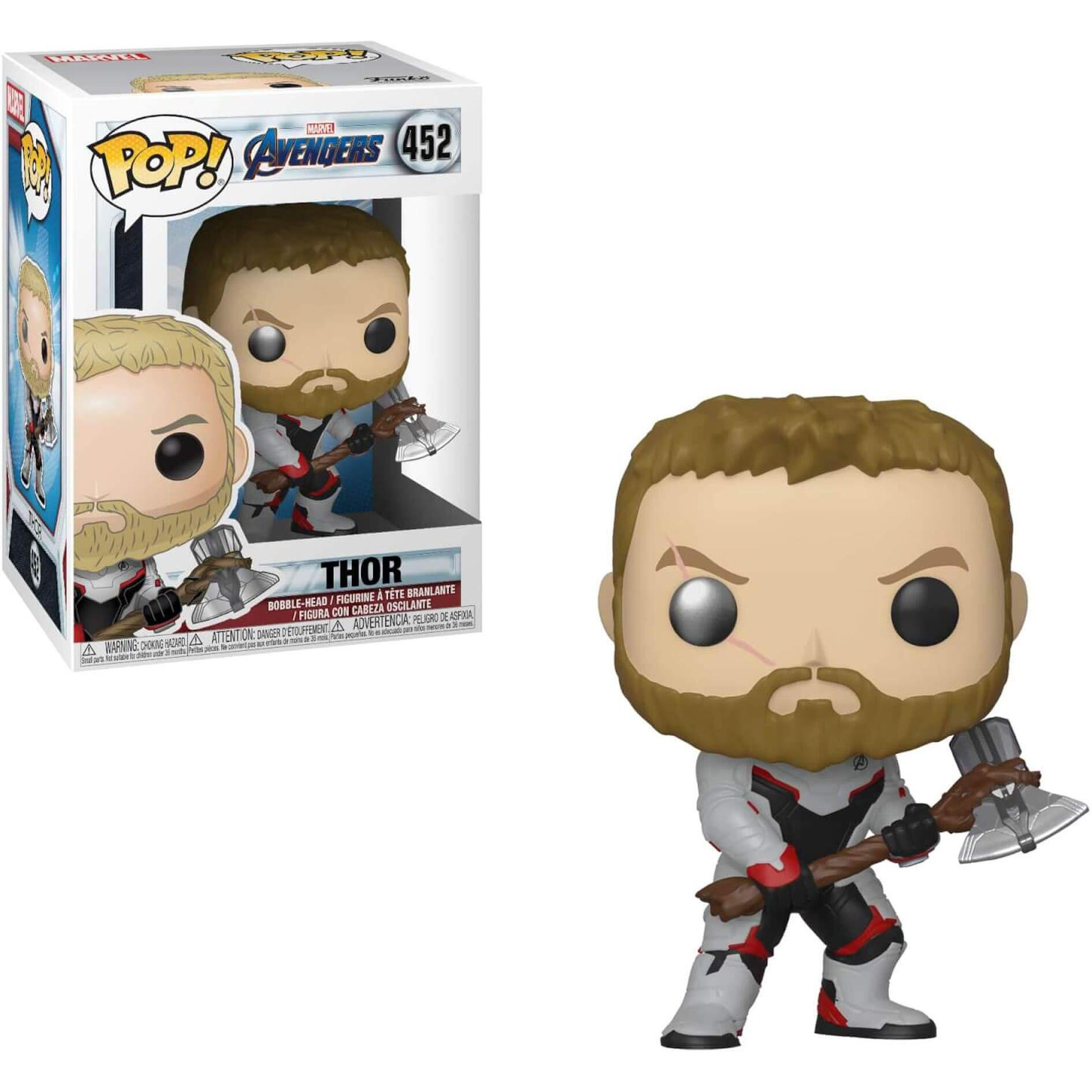 Funko Pop Marvel Avengers Endgame Thor - Collectible Vinyl Figure - Gift Idea - Official Merchandise - For Kids & Adults - Movies Fans - Model Figure For Collectors And Display